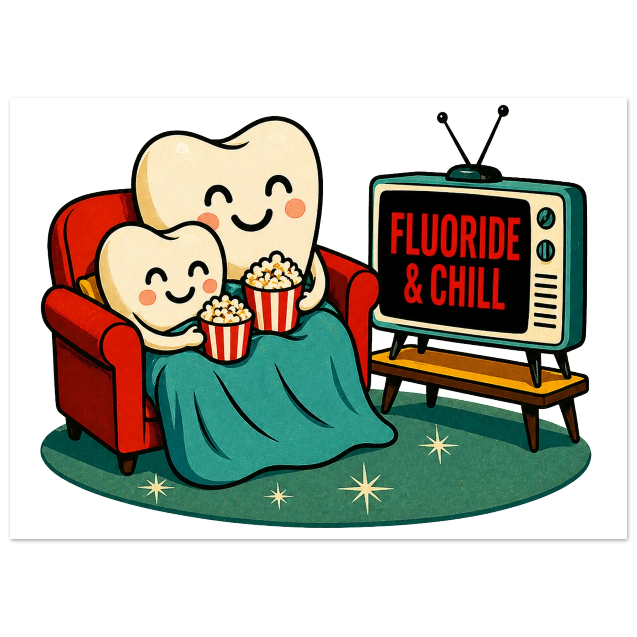 Fluoride & Chill Fine Art Poster