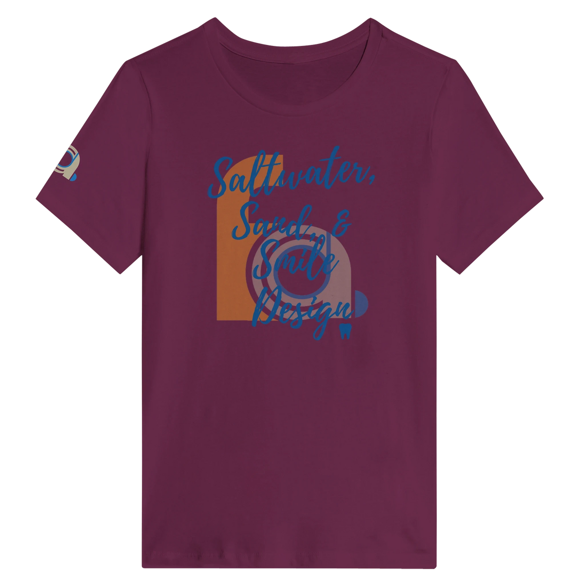 FACD Saltwater Sand Smile Design Women’s Shirt