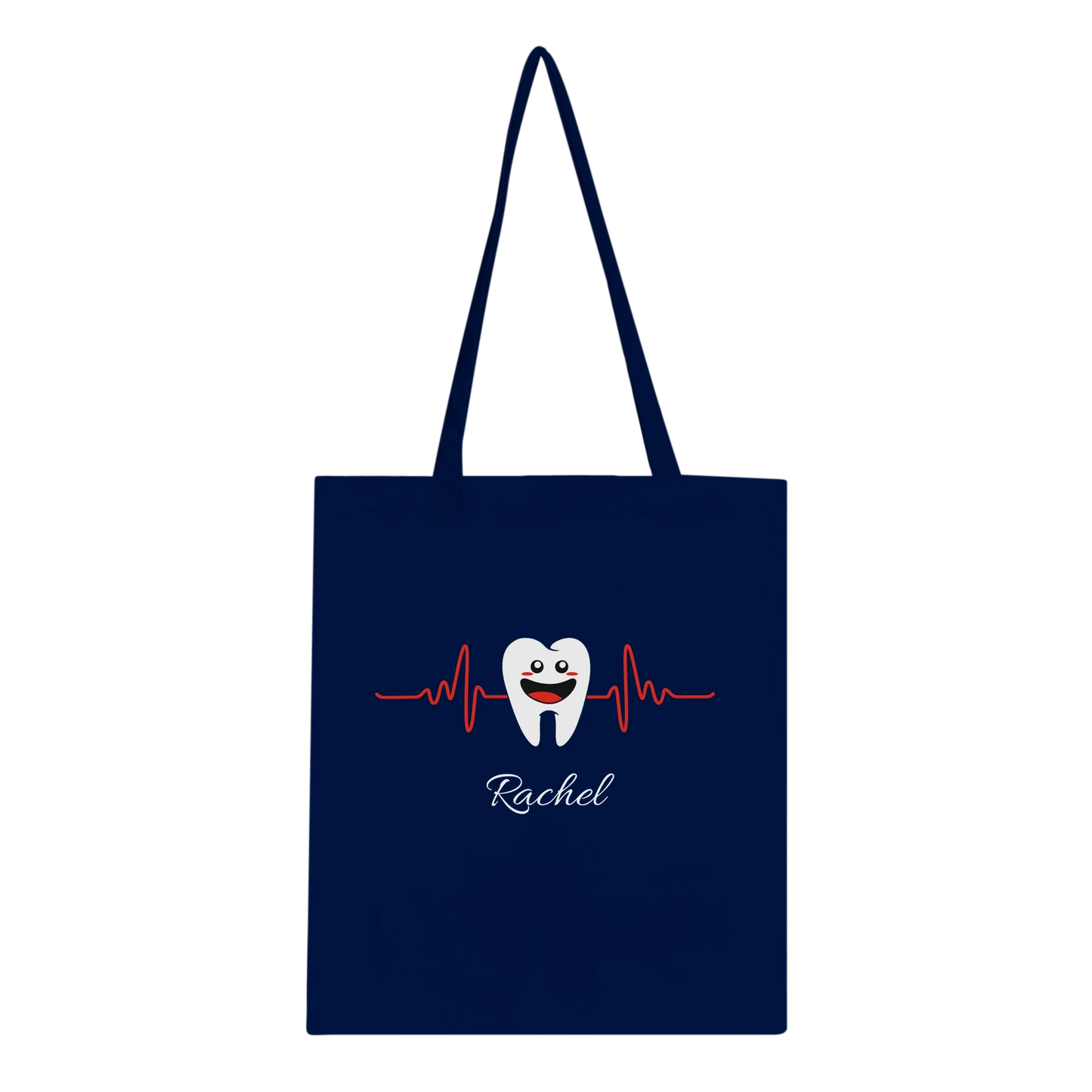Dental Tooth Flag Personalized Tote Bag