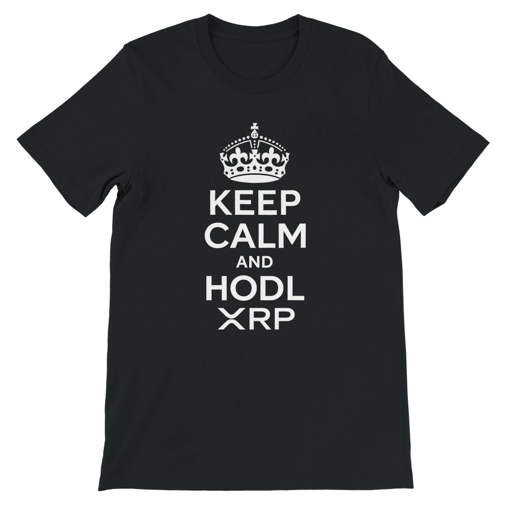 Keep Calm and HODL XRP T-Shirt