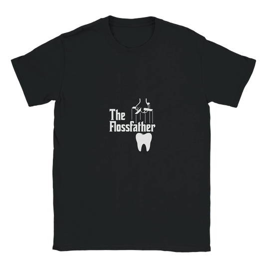 The Flossfather T-Shirt – Funny Dental Unisex Tee - F4 Custom Prints
