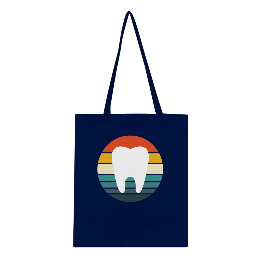 Retro Dental Tote Bag