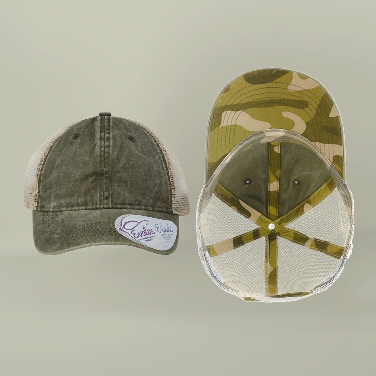 Custom Logo Womens Ponytail Mesh Hat | DTF Ponytail Snapback by F4