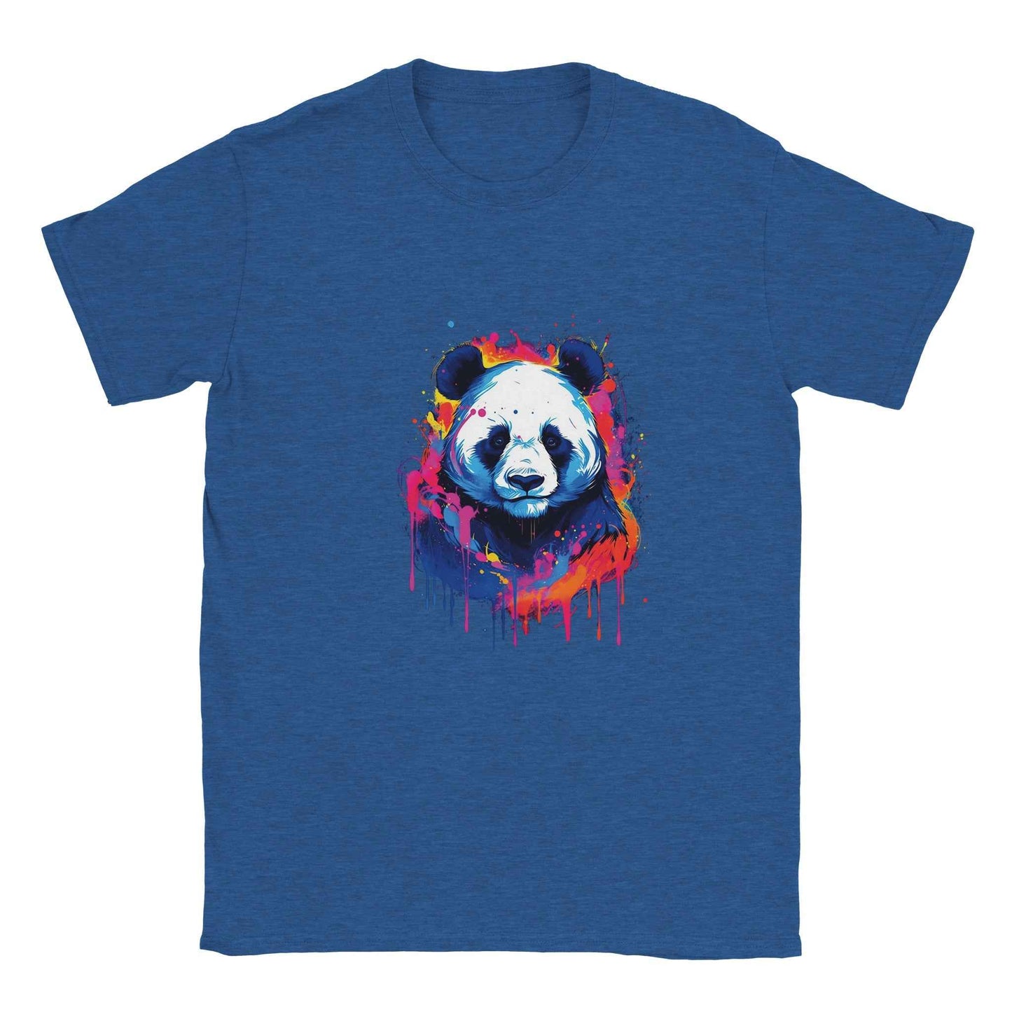 Abstract Neon Panda Graphic Tee – Premium Comfort & Bold Style for Everyday Wear
