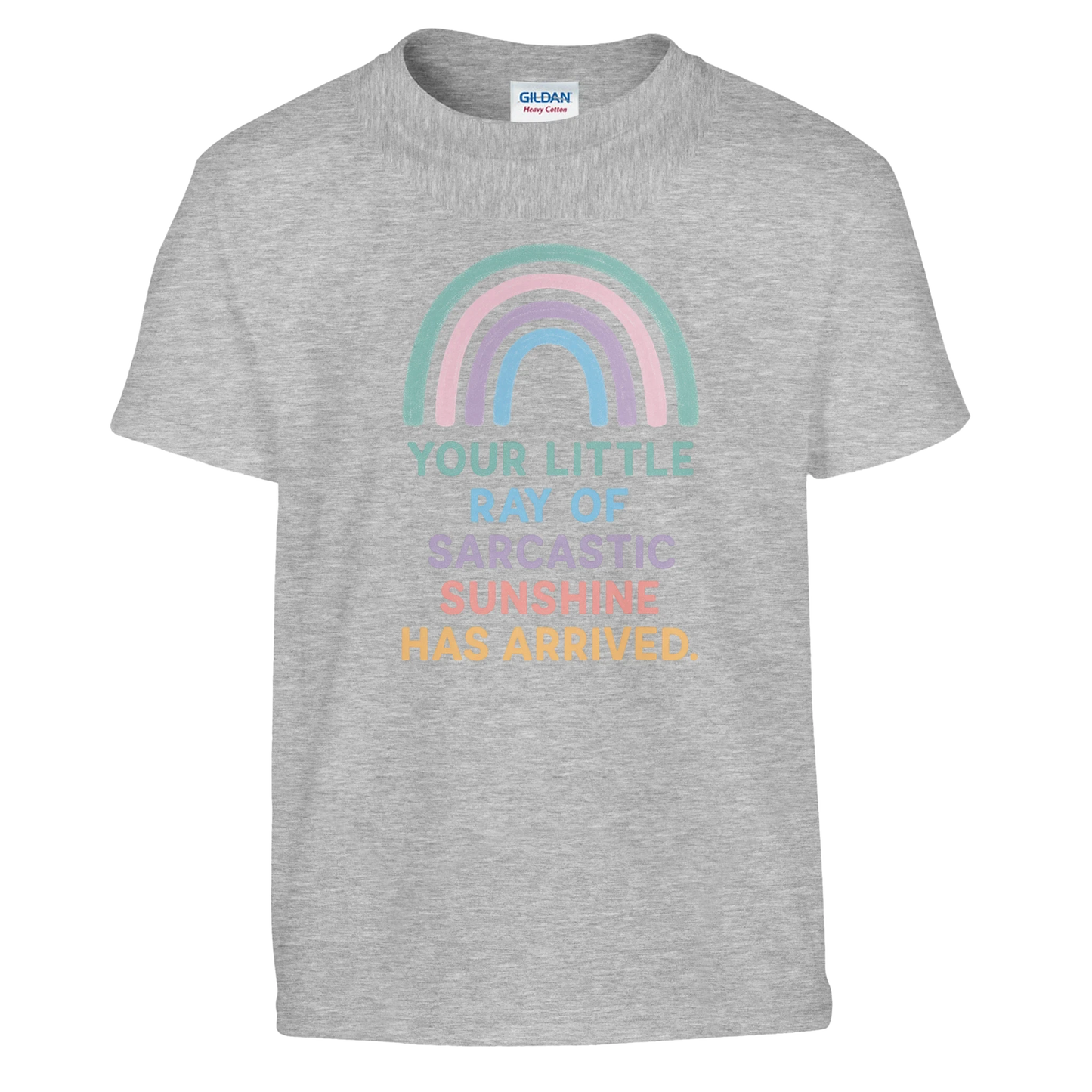 Kids Sarcastic Sunshine Rainbow T-Shirt
