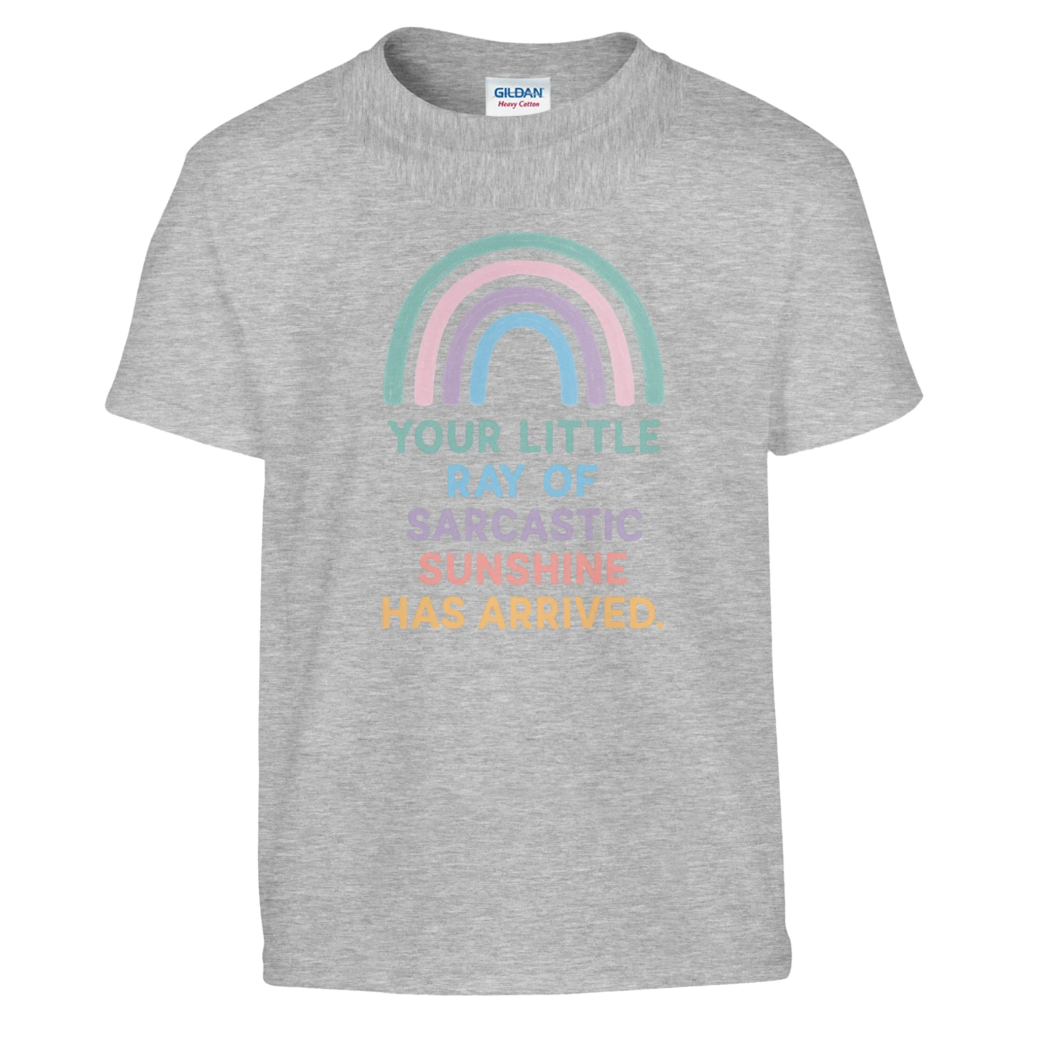 Kids Sarcastic Sunshine Rainbow T-Shirt