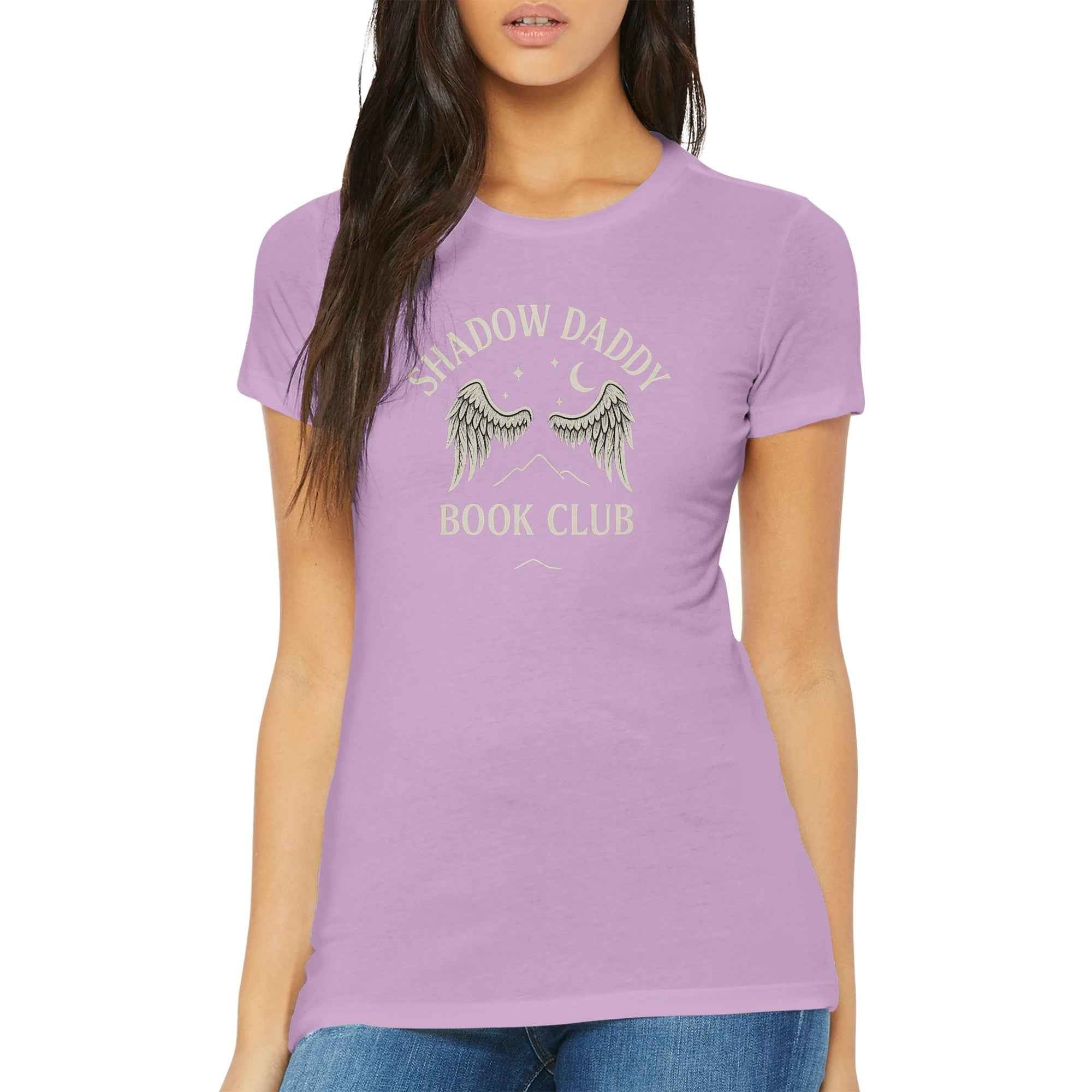 Shadow Daddy Book Club T-Shirt | Dark Romance Reader Tee | Fantasy Bookish Aesthetic Shirt
