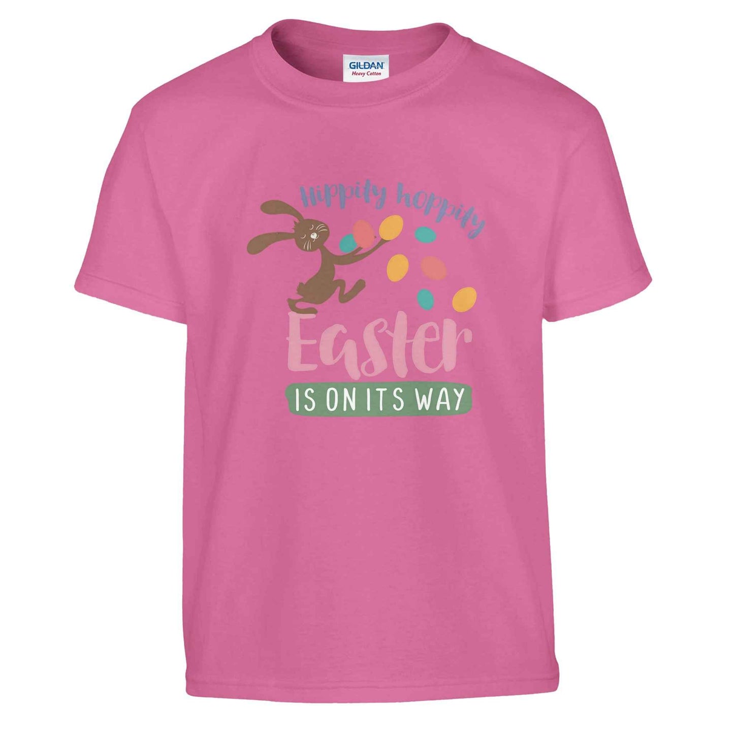 Easter Bunny Kids T-Shirt – Hippity Hoppity Fun in Your Choice of Colors and Sizes