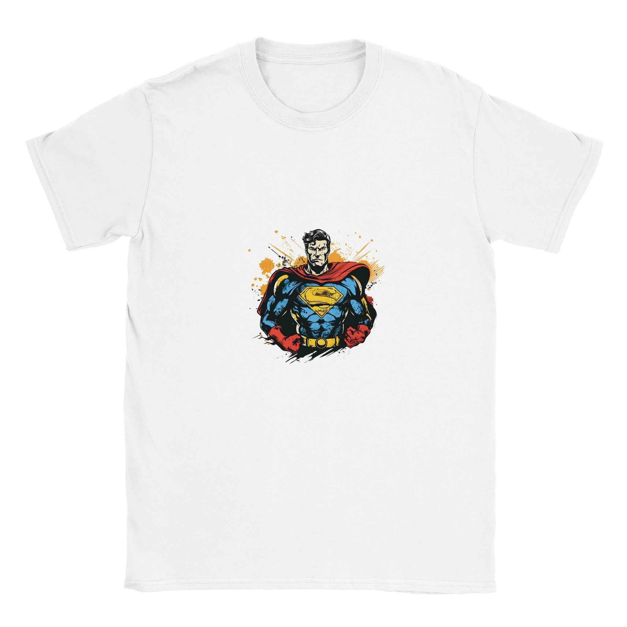 Superman T-Shirt – Heroic Comic-Inspired Graphic Tee in Classic Colors