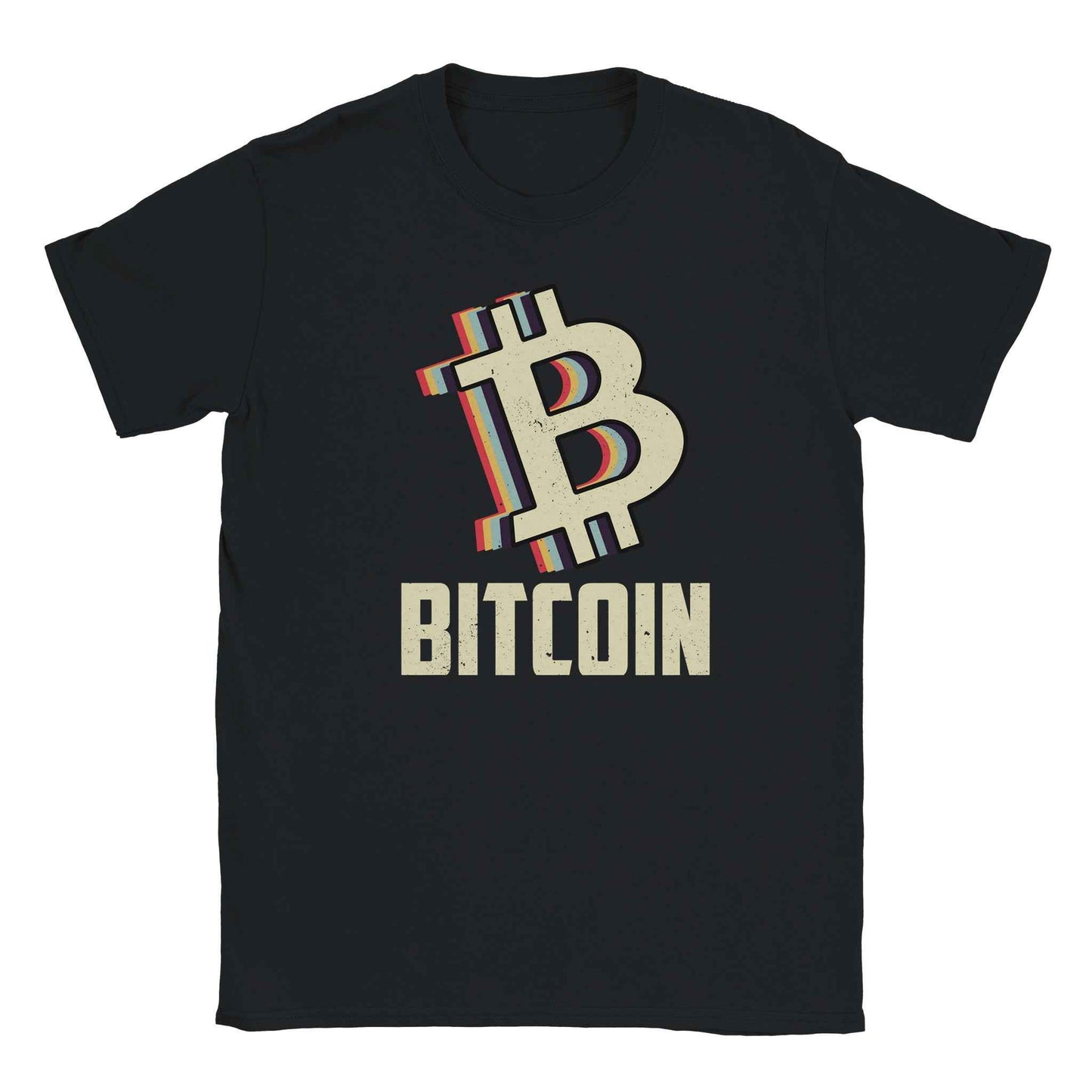 Bitcoin Cryptocurrency T-Shirt – Retro Vibe BTC Design