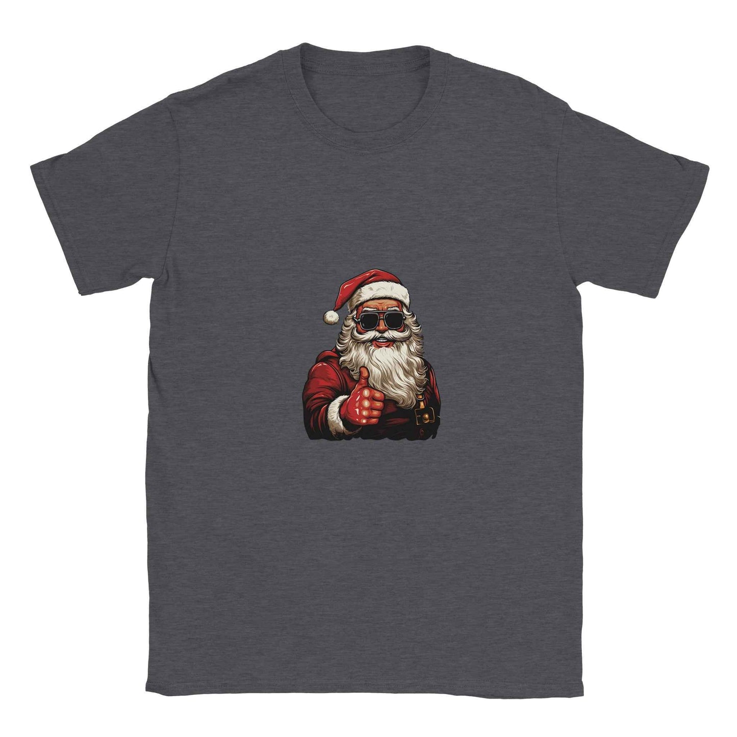 Cool Santa Thumbs Up Shirt  – Festive Holiday Graphic Tee for Modern Cheer