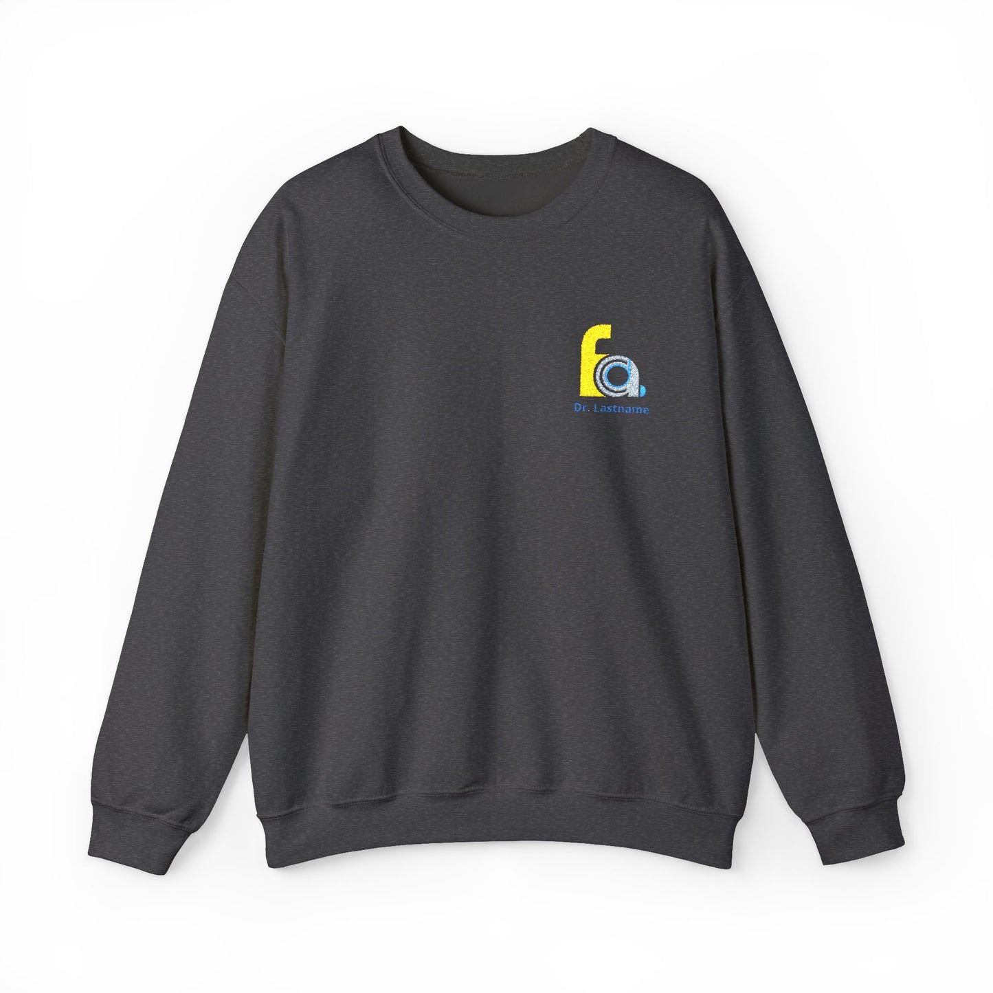 FACD Embroidered Logo Personalized Sweatshirt