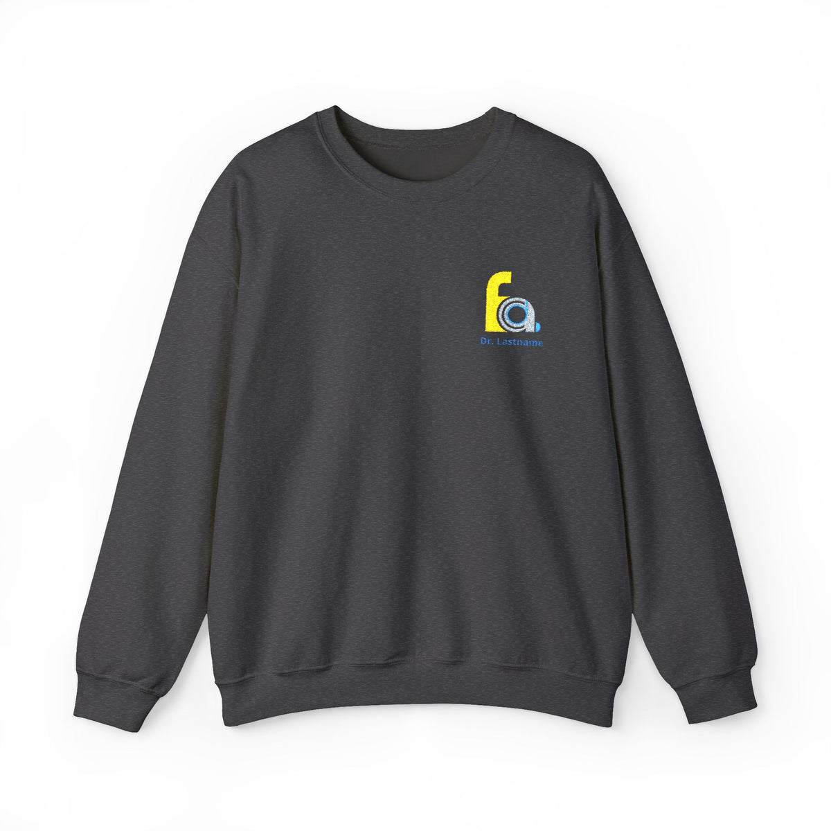 FACD Embroidered Logo Personalized Sweatshirt
