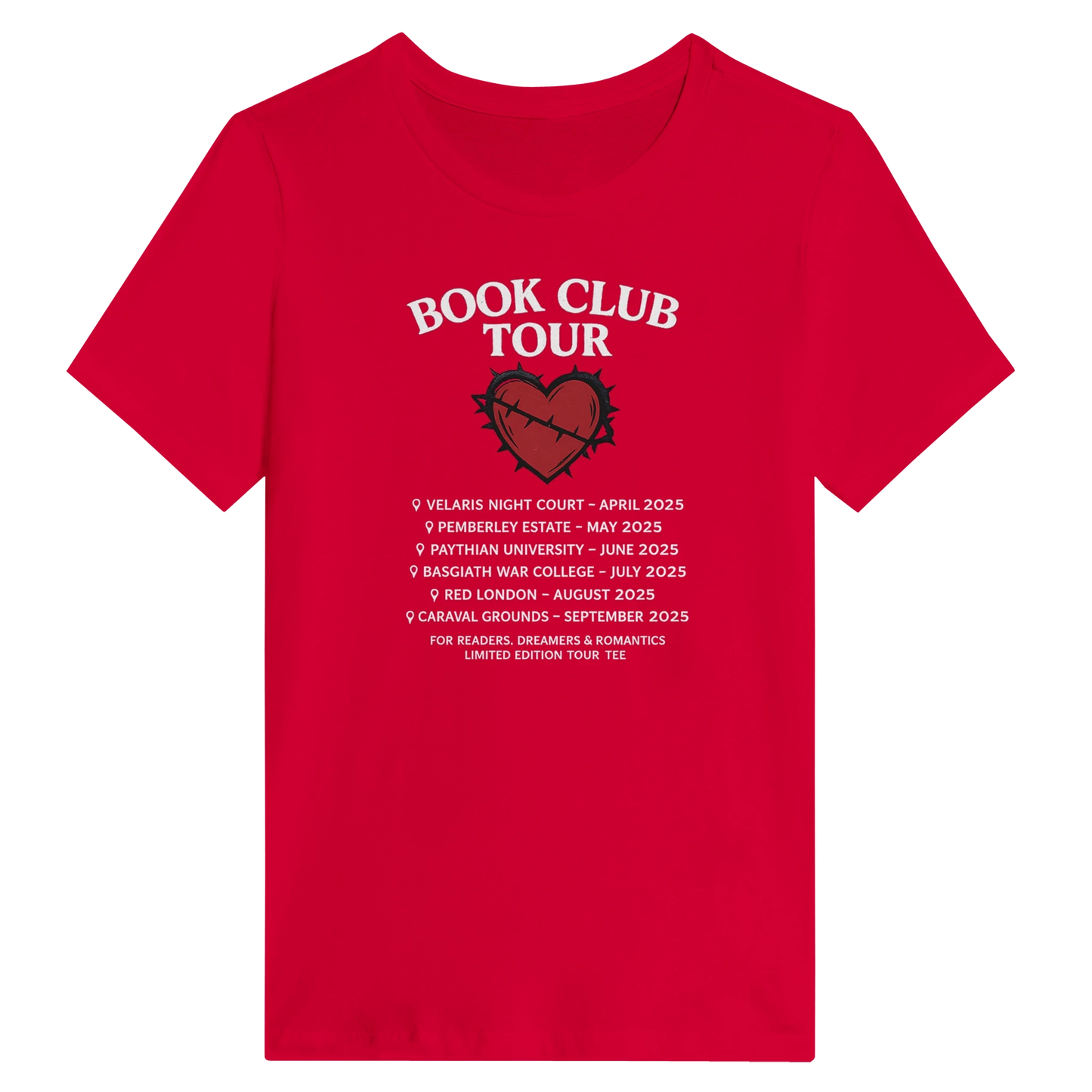 Women’s Fantasy Book Tour T-Shirt