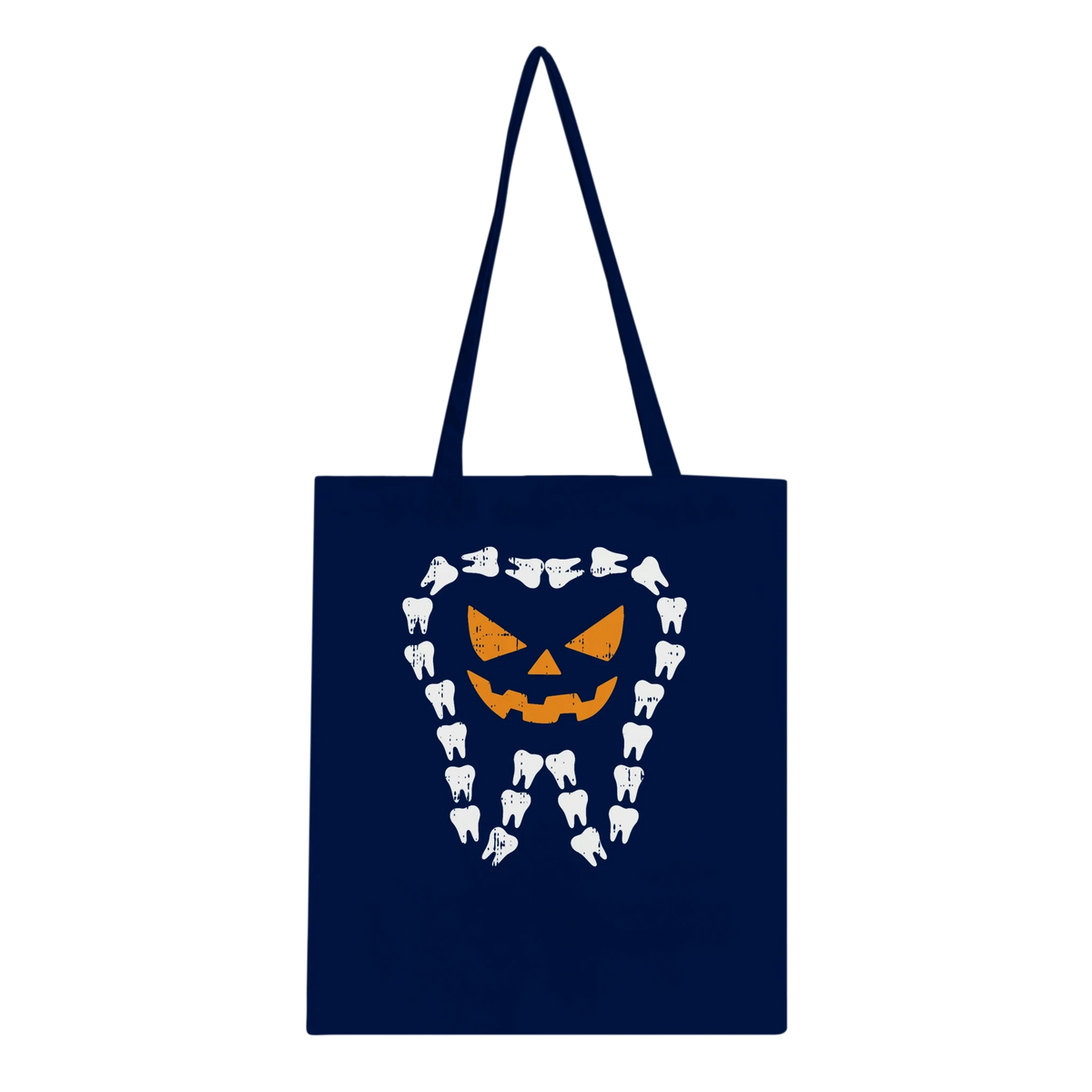 Halloween Dental Skeleton Tote Bag