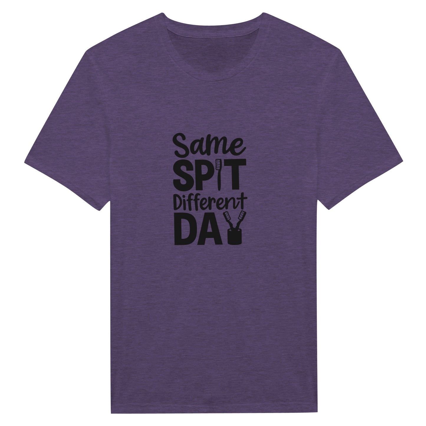 Same Spit Different Day T-Shirt – Funny Dental Humor Tee - F4 Custom Prints
