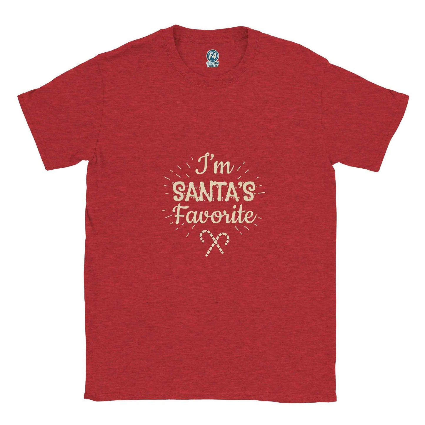 I'm Santa's Favorite Christmas Shirt – Festive Holiday Graphic Tee