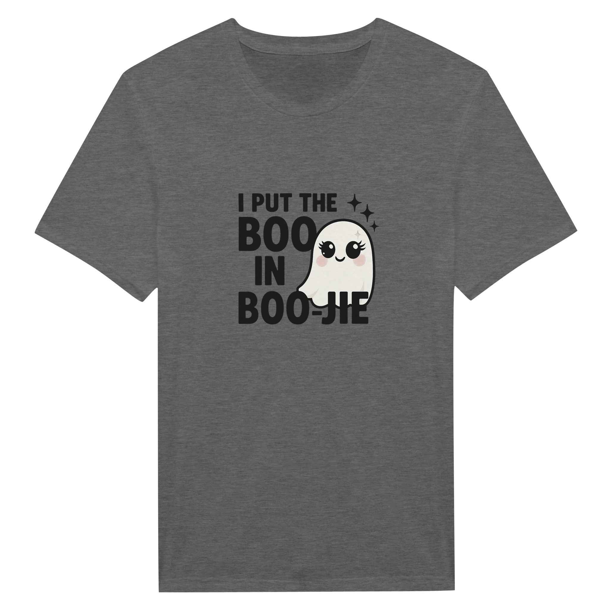 I Put the Boo in Boo-Jie T-Shirt | Cute Ghost Halloween | Spooky Season Style