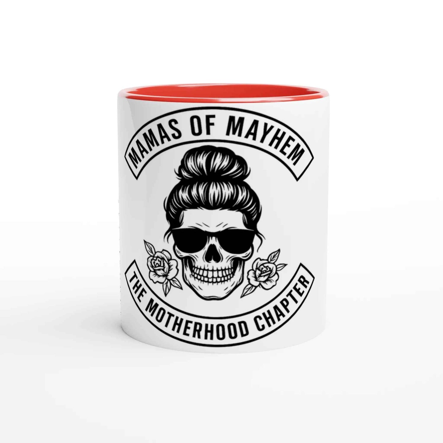 Mamas of Mayhem MC 11oz Coffee Mug with Color Inside