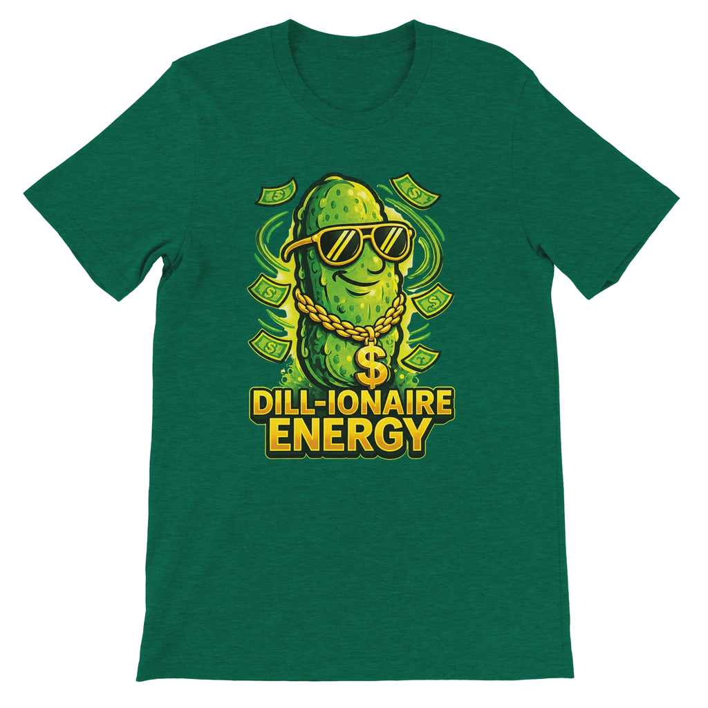 Dill-ionaire Energy Pickle T-Shirt