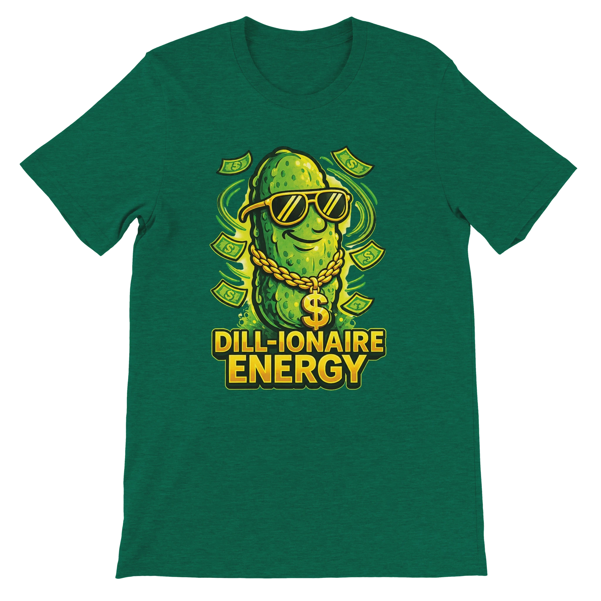 Dill-ionaire Energy Pickle T-Shirt