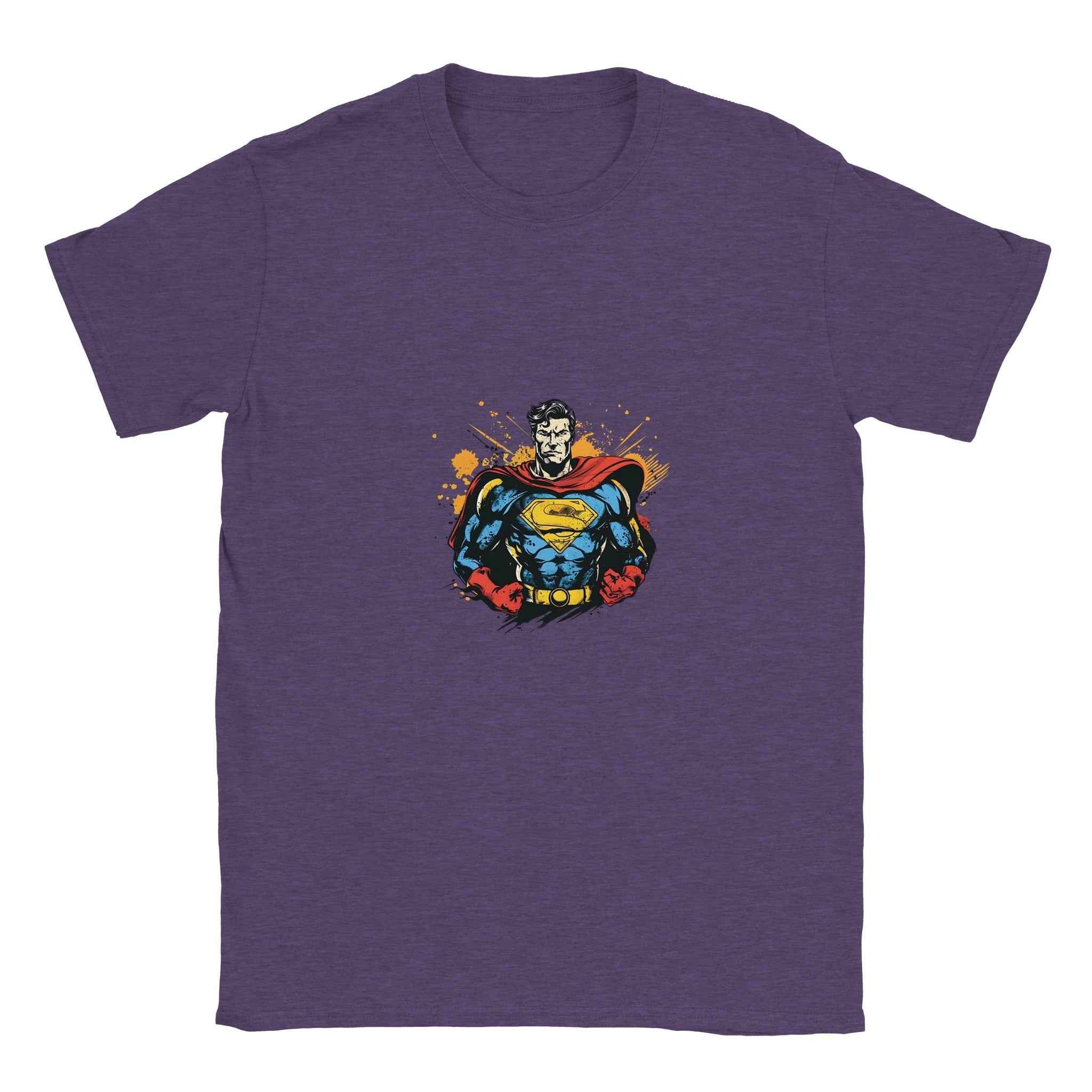 Superman T-Shirt – Heroic Comic-Inspired Graphic Tee in Classic Colors