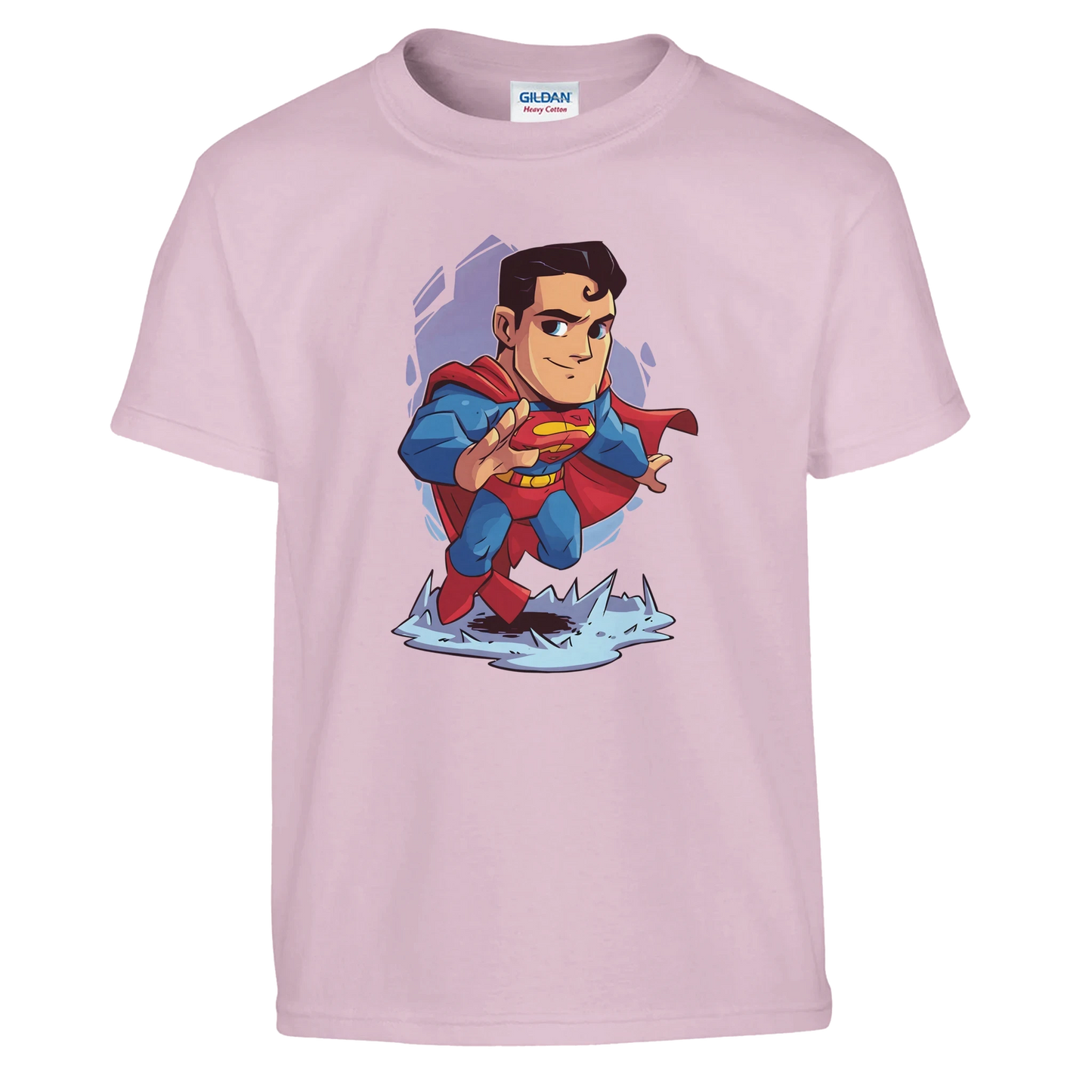 Kids Chibi Superman Inspired T-Shirt
