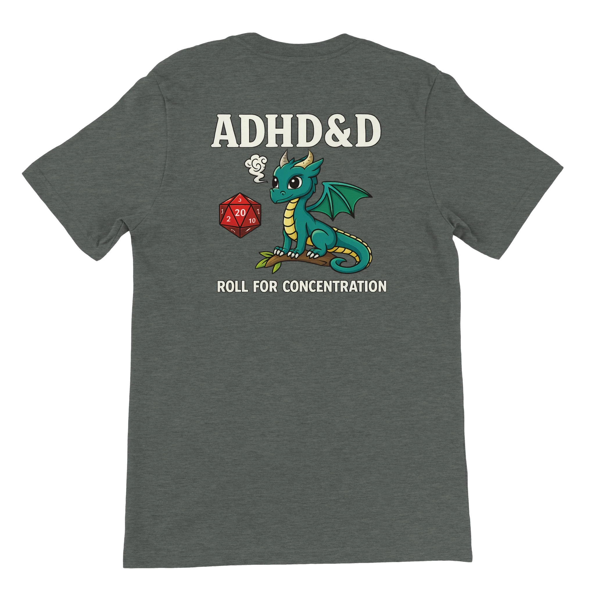 ADHD&D Roll for Concentration T-Shirt