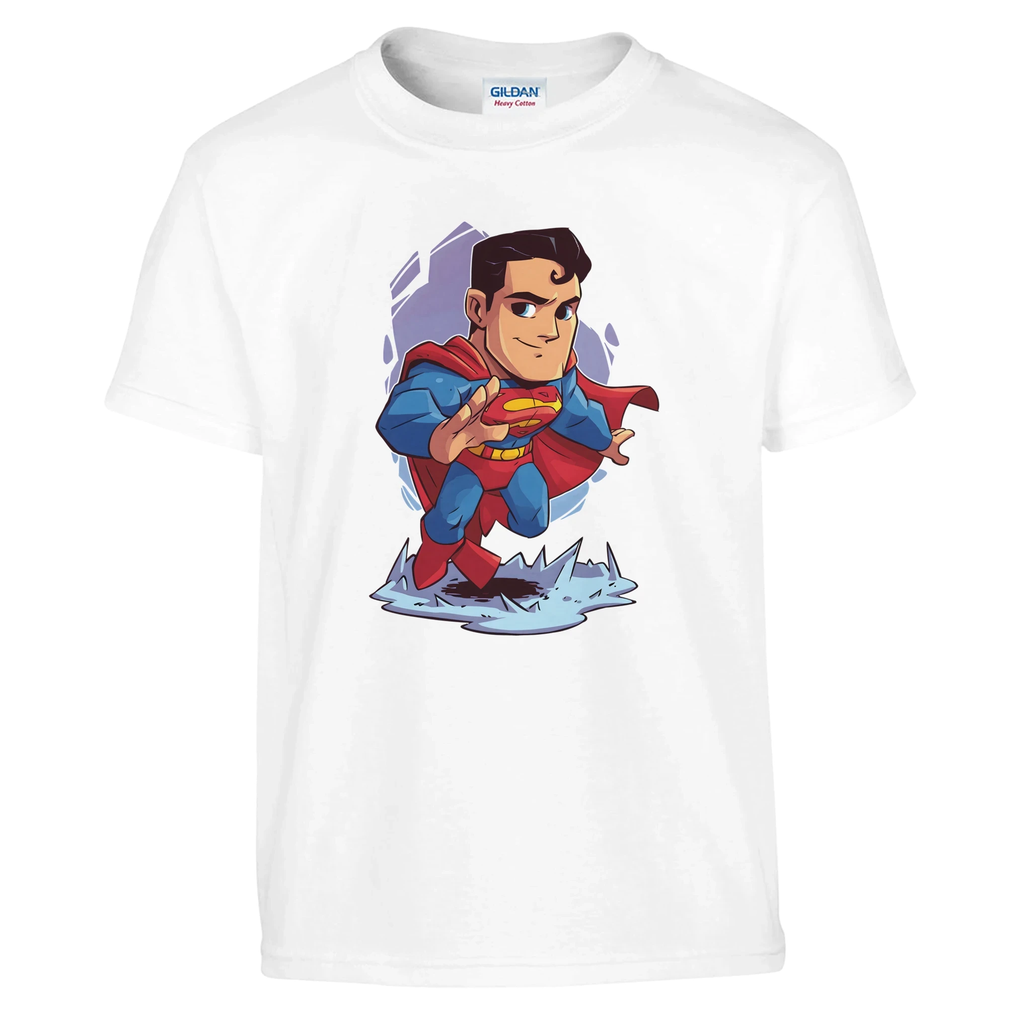 Kids Chibi Superman Inspired T-Shirt