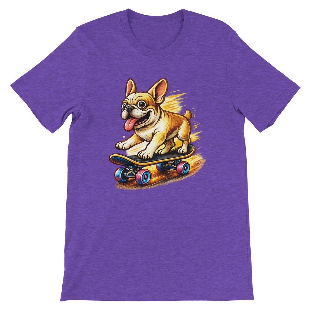 Skater Frenchie T-Shirt