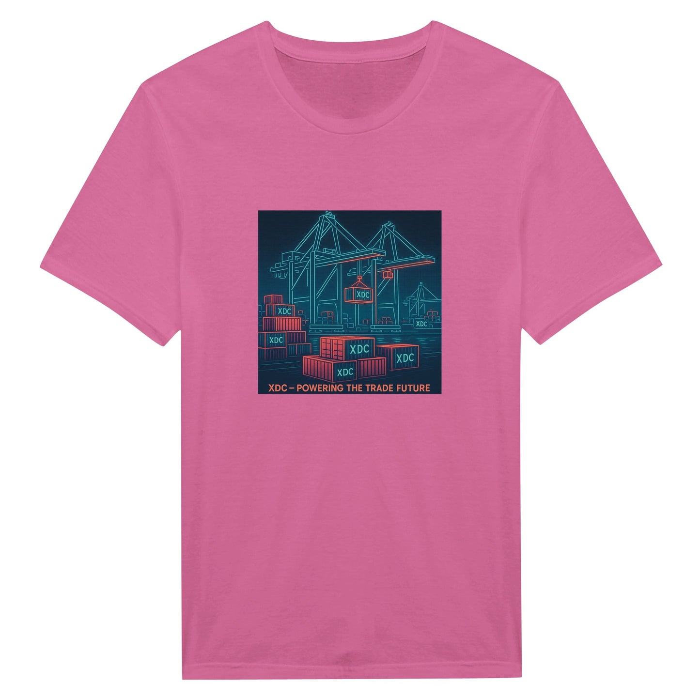 XDC Network Retro T-Shirt – Digital Trade Future Crypto Tee - F4 Custom Prints