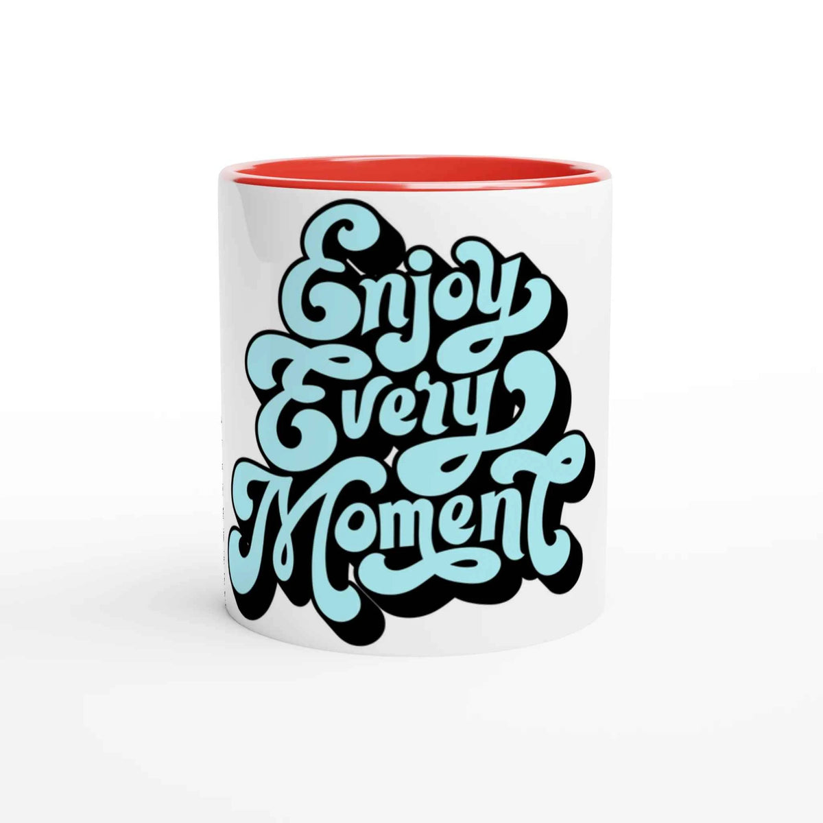 Enjoy Every Moment Mug with Color Inside
