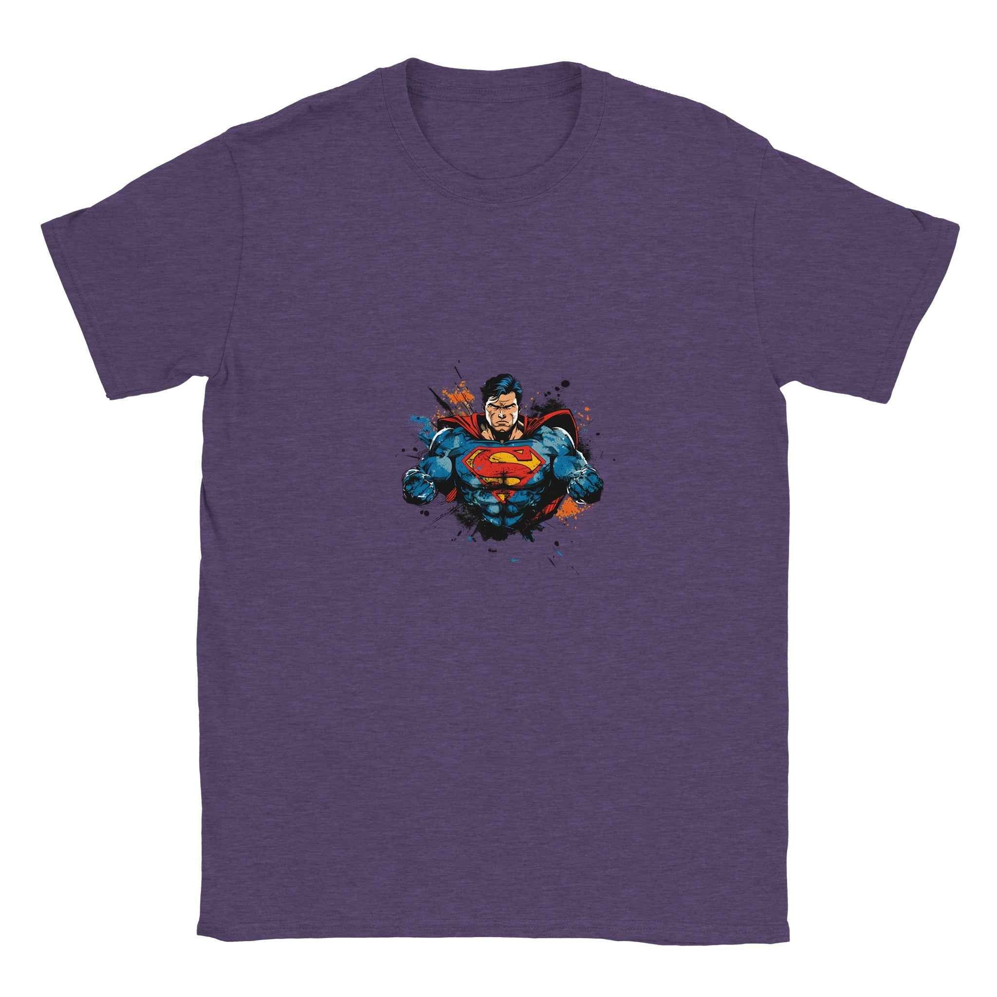 Superman Heroic Comic T-Shirt– Heroic Comic-Inspired Graphic Tee
