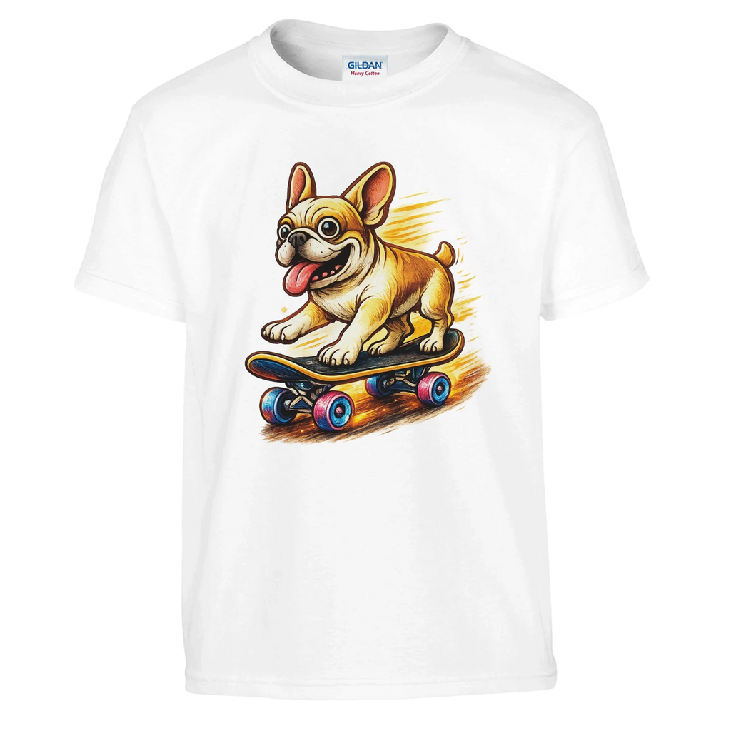 Kids Skater Frenchie T-Shirt