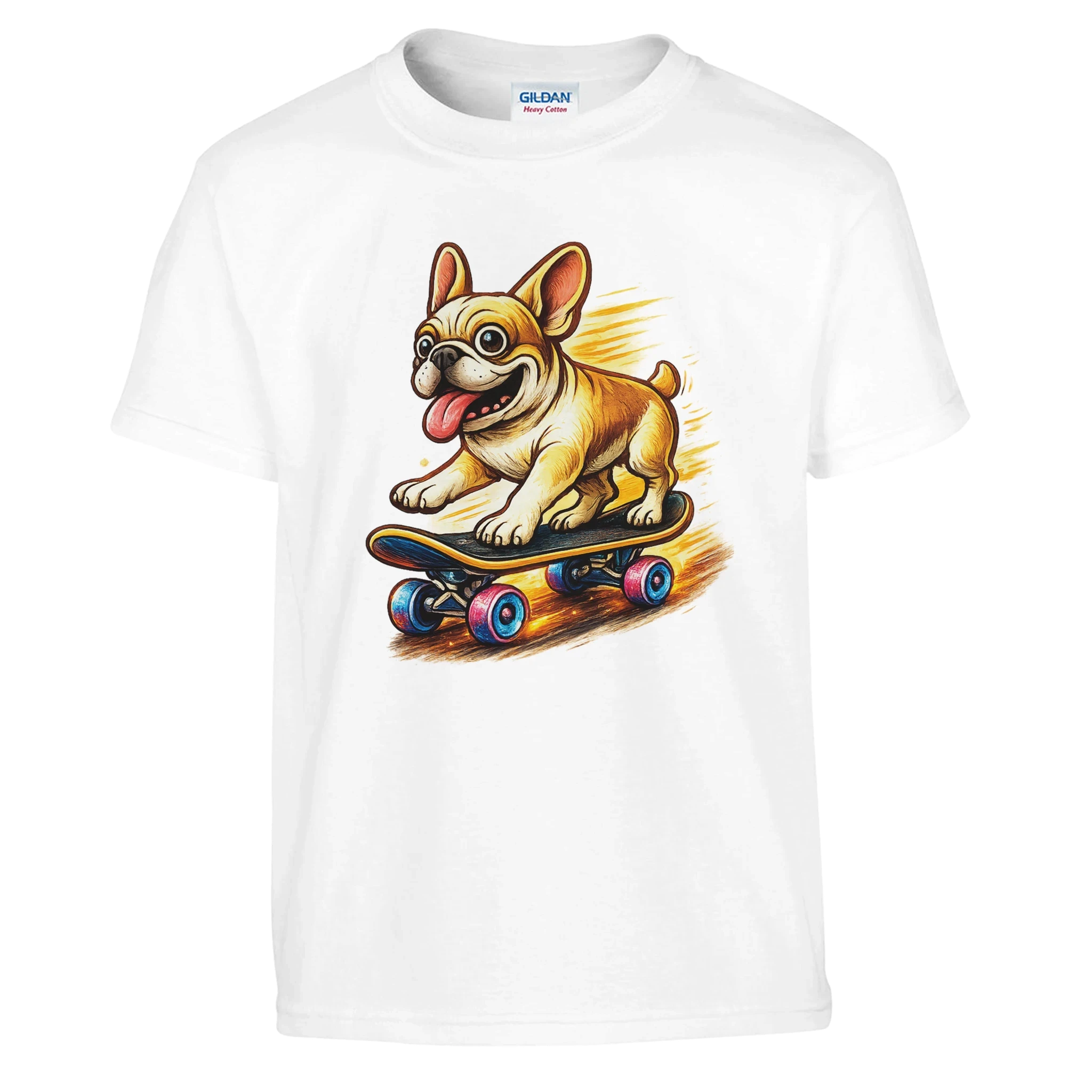 Kids Skater Frenchie T-Shirt