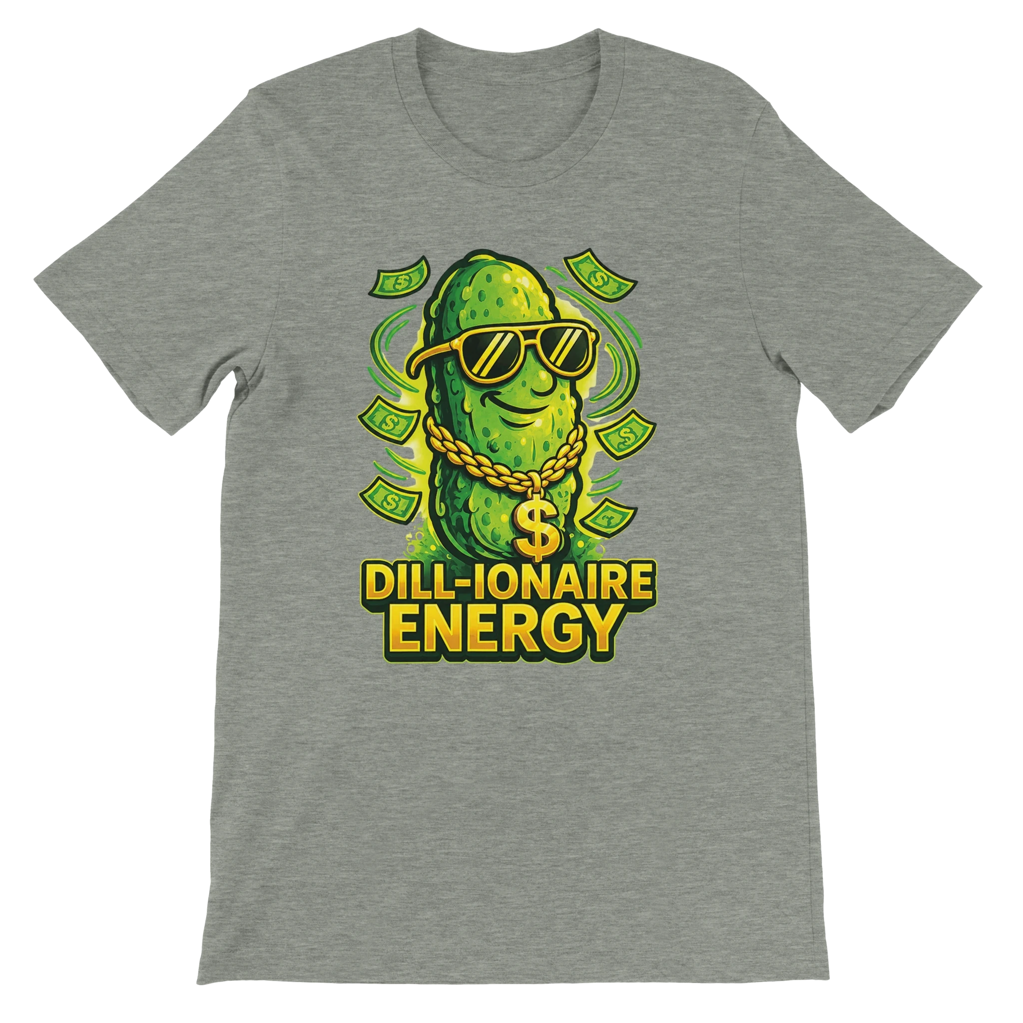 Dill-ionaire Energy Pickle T-Shirt