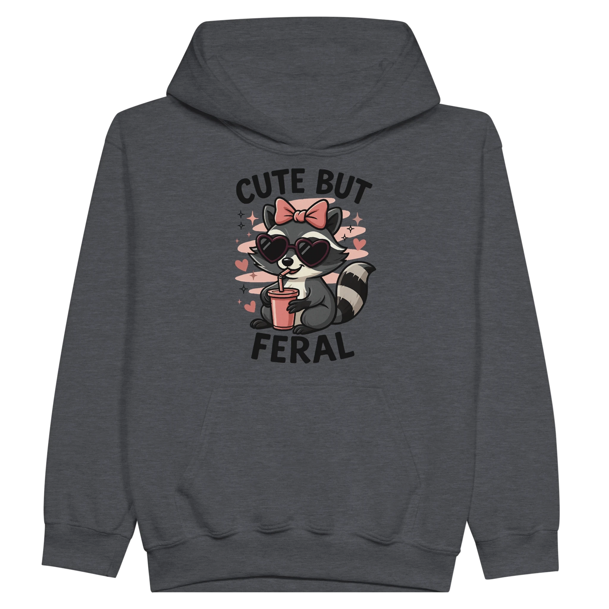 Kids Cute But Feral Hoodie