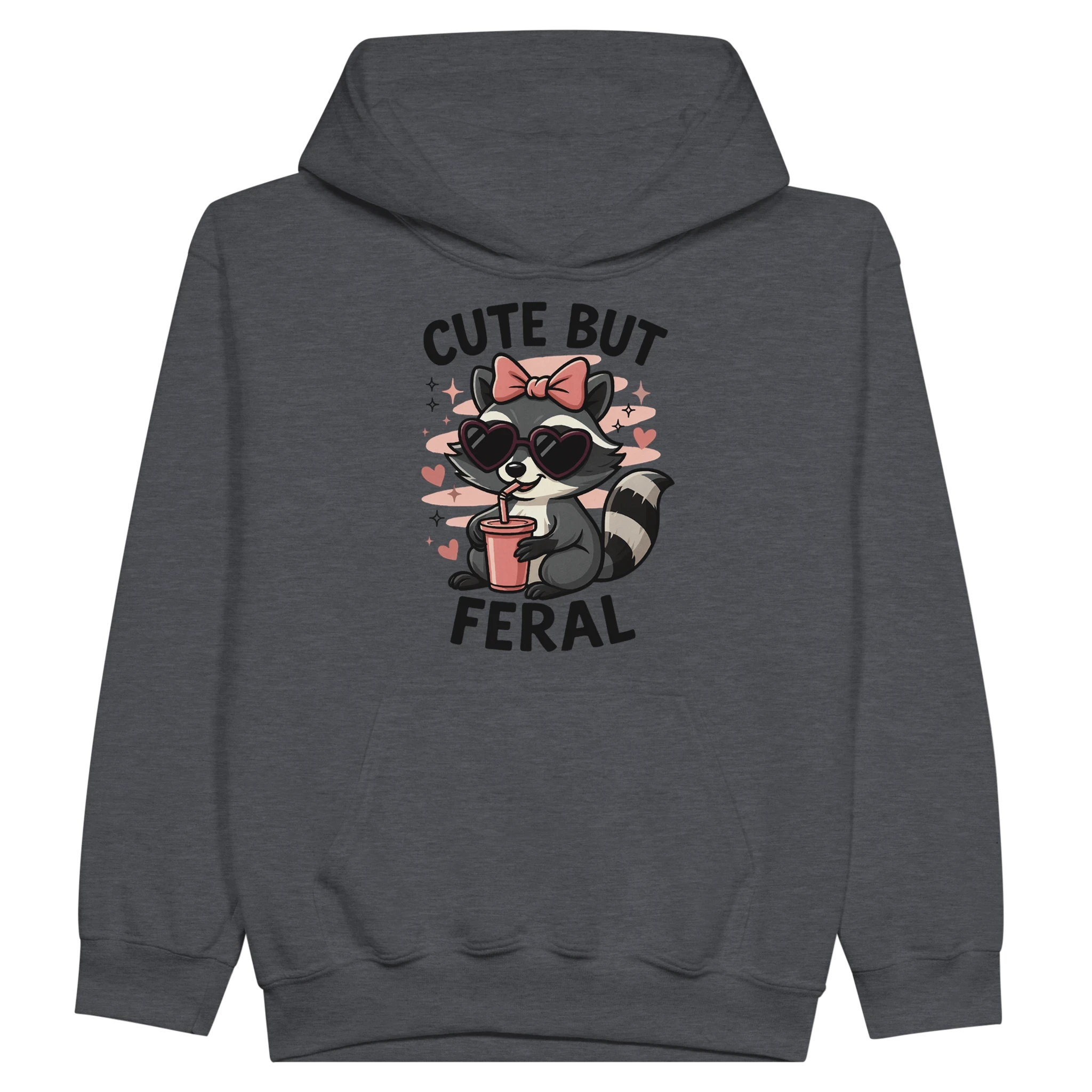 Kids Cute But Feral Hoodie