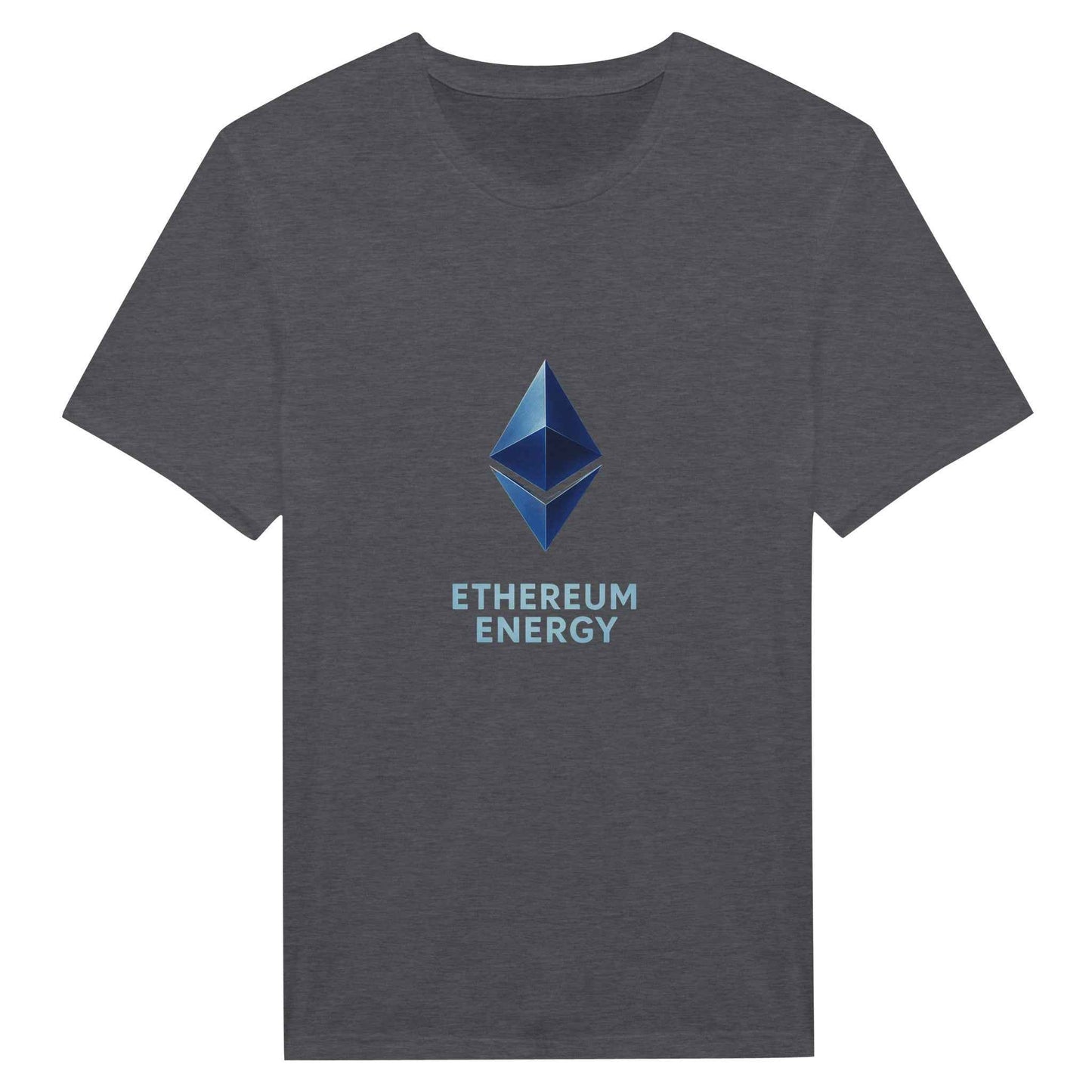 Ethereum Energy T-Shirt – Sleek Blue Crypto Logo Graphic Tee in Multiple Hues