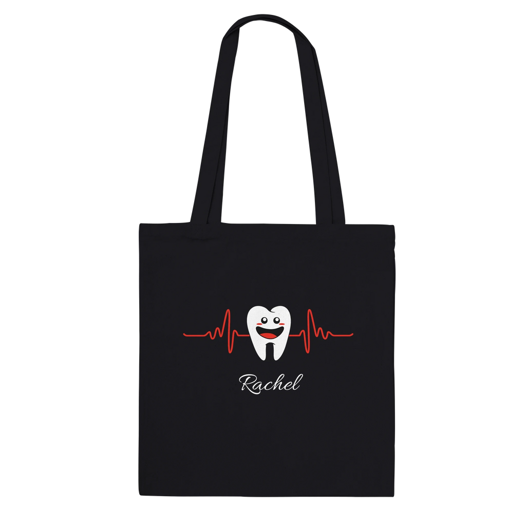 Dental Tooth Flag Personalized Tote Bag