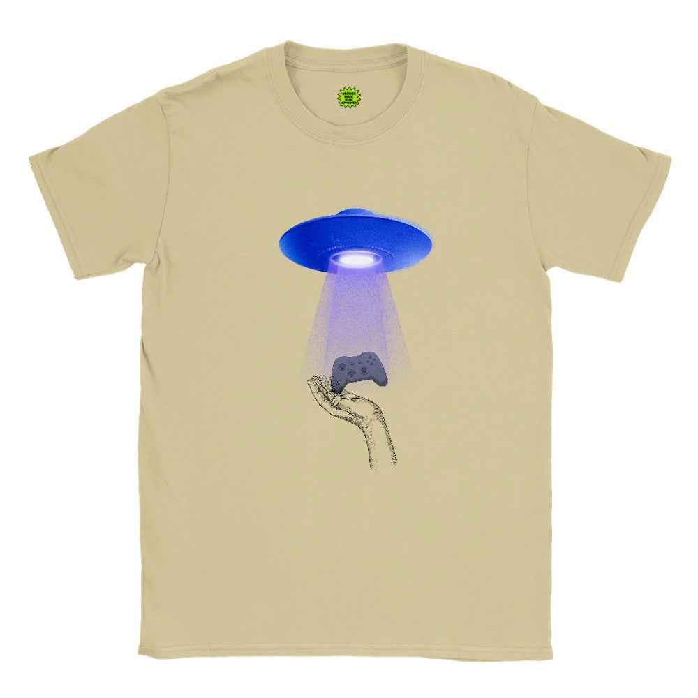 UFO Gamer T-Shirt – Abducted by Gaming Tee (Sibling Rivalrze Collection) - F4 Custom Prints