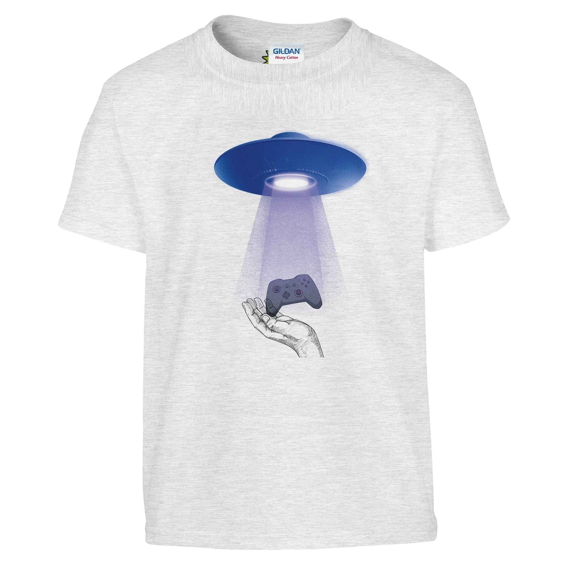 UFO Gamer Kid T-Shirt | “Abducted by Gaming” Tee | Sibling Rivalrze Collection – Brother Made