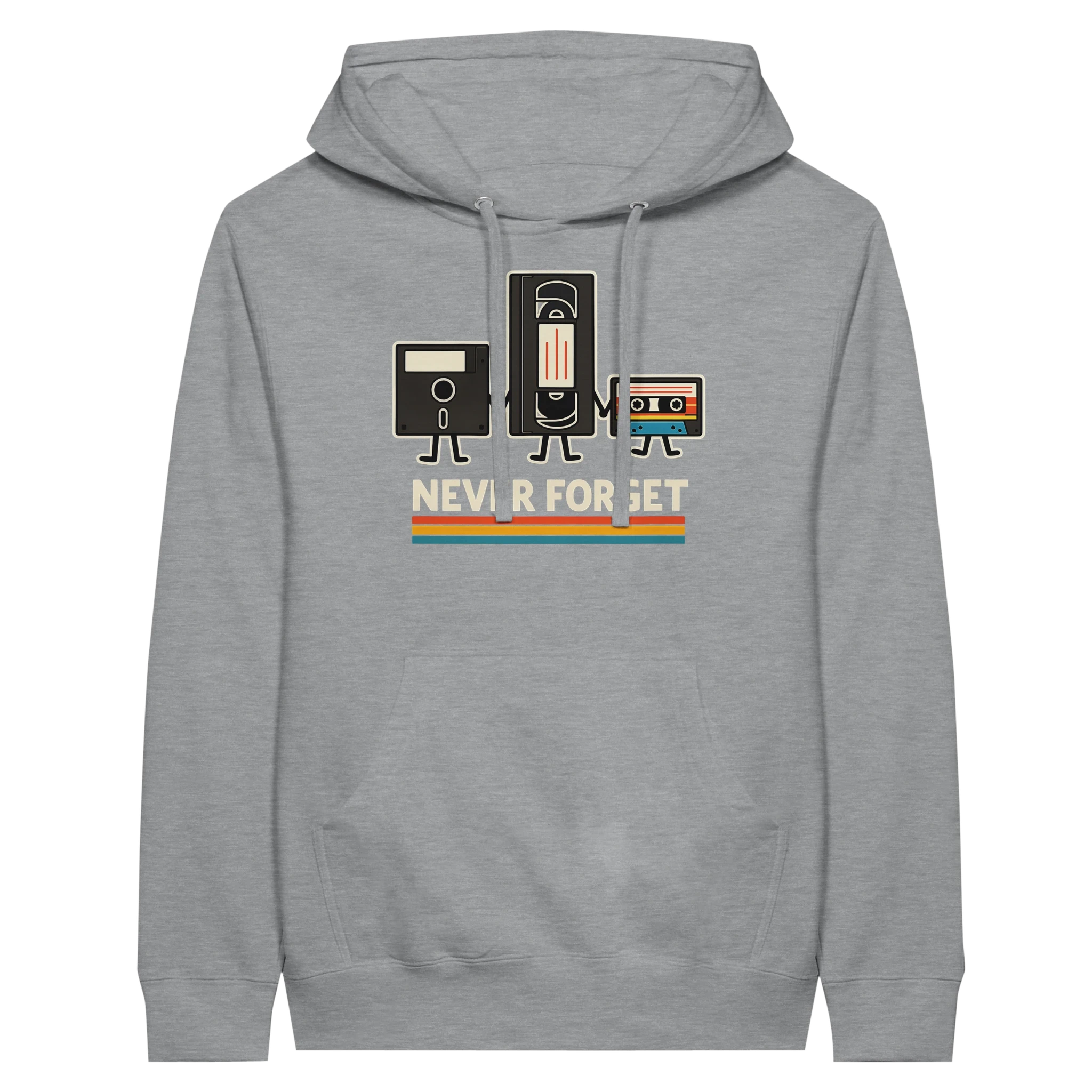 Retro Tech Squad Never Forget Hoodie