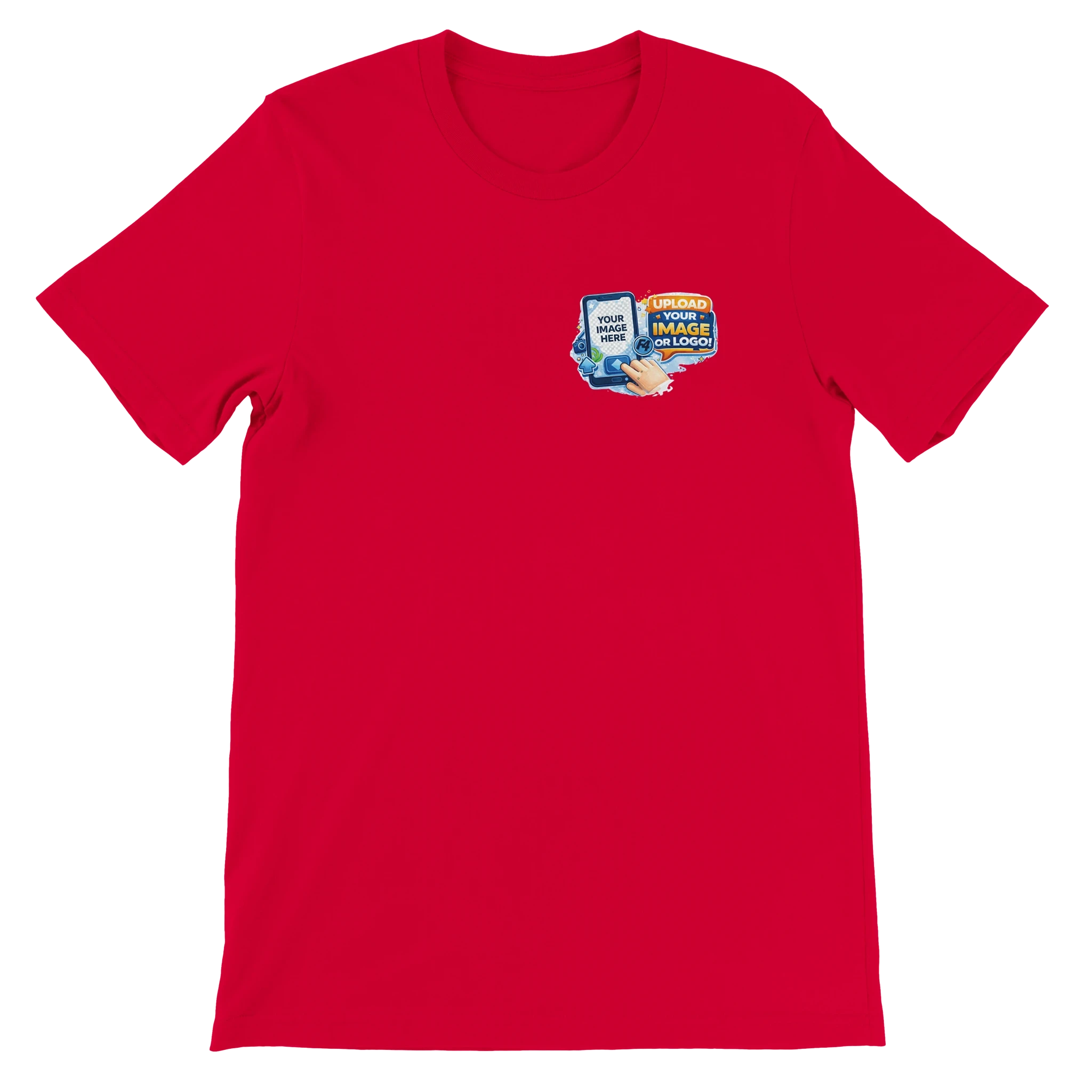 Custom Logo T-Shirt – Front & Back Print
