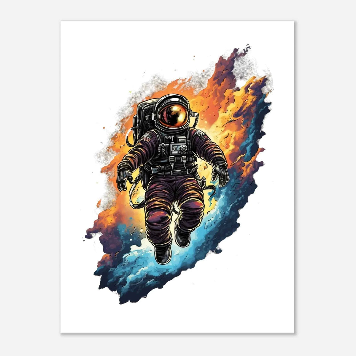 Cosmic Explorer Fine Art Poster