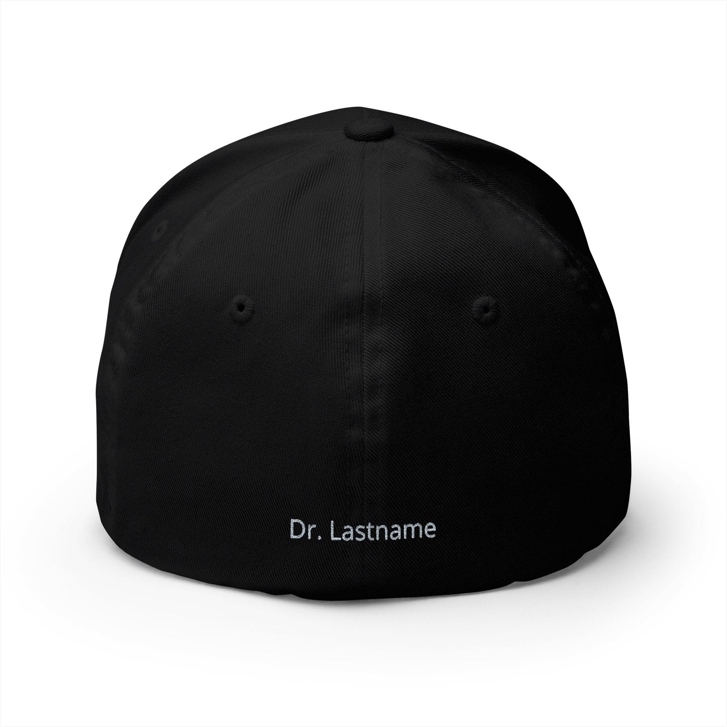 FACD Logo Embroidered FlexFit Hat- Personalised name on the back