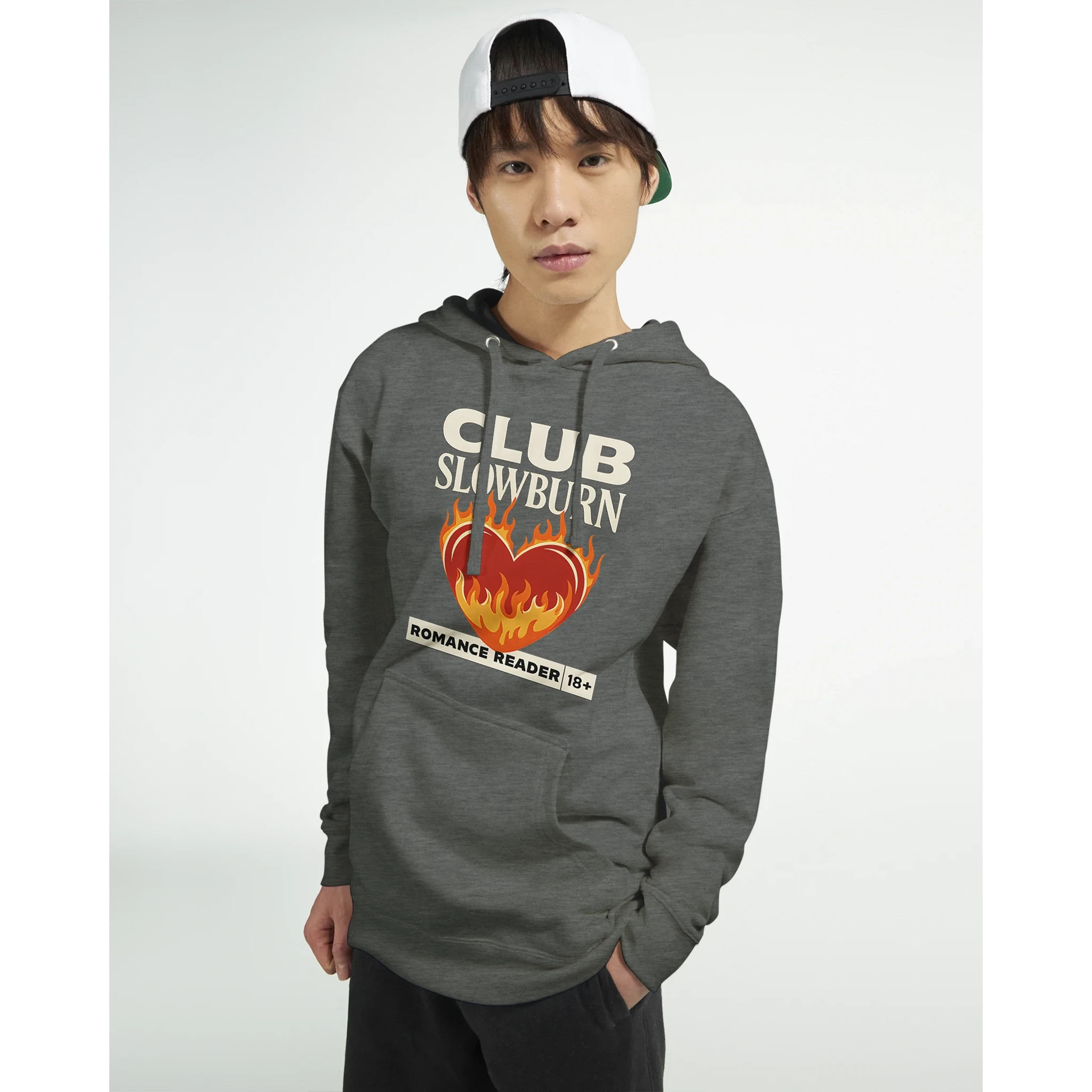 Slowburn Romance Reader Hoodie