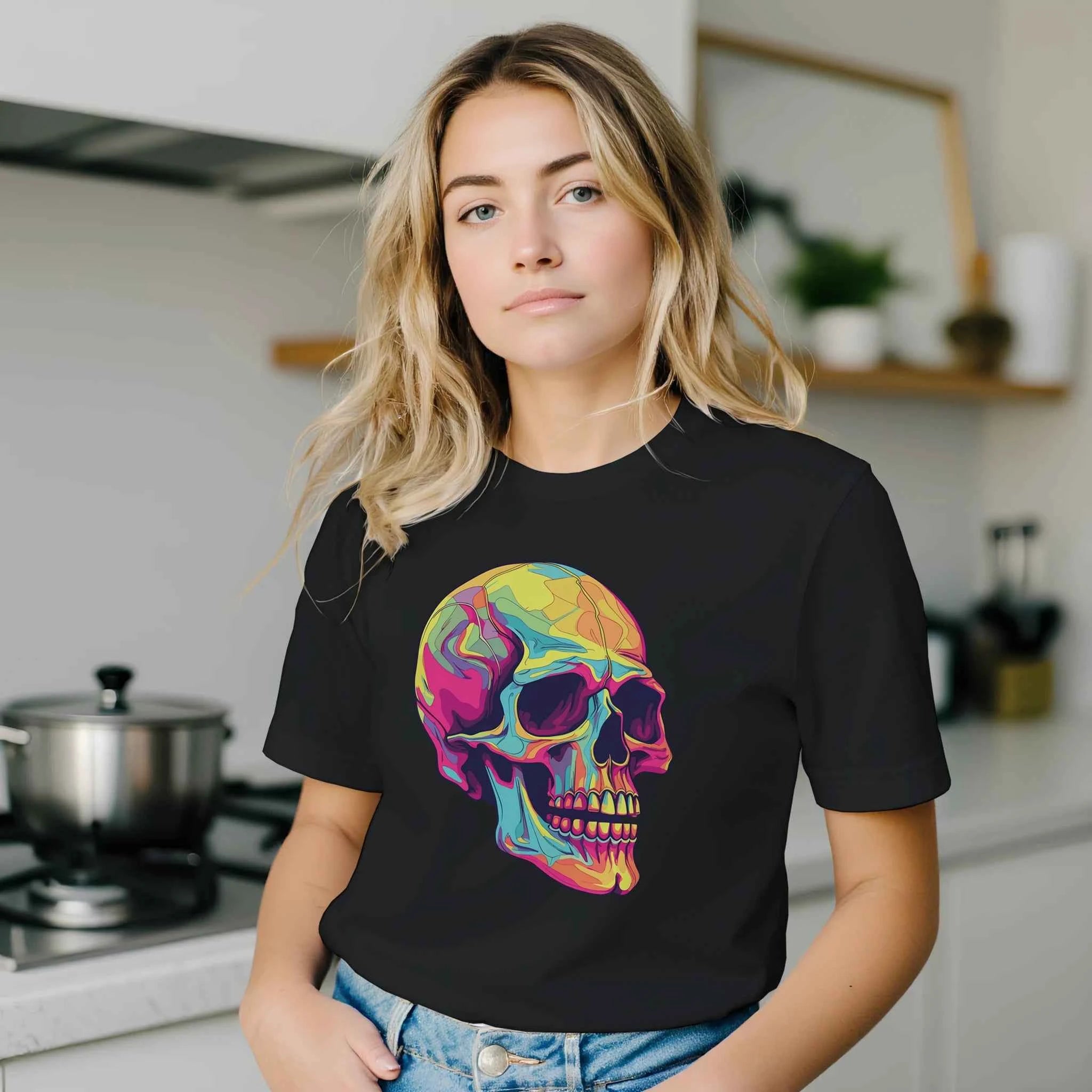 Neon Skull T-Shirt