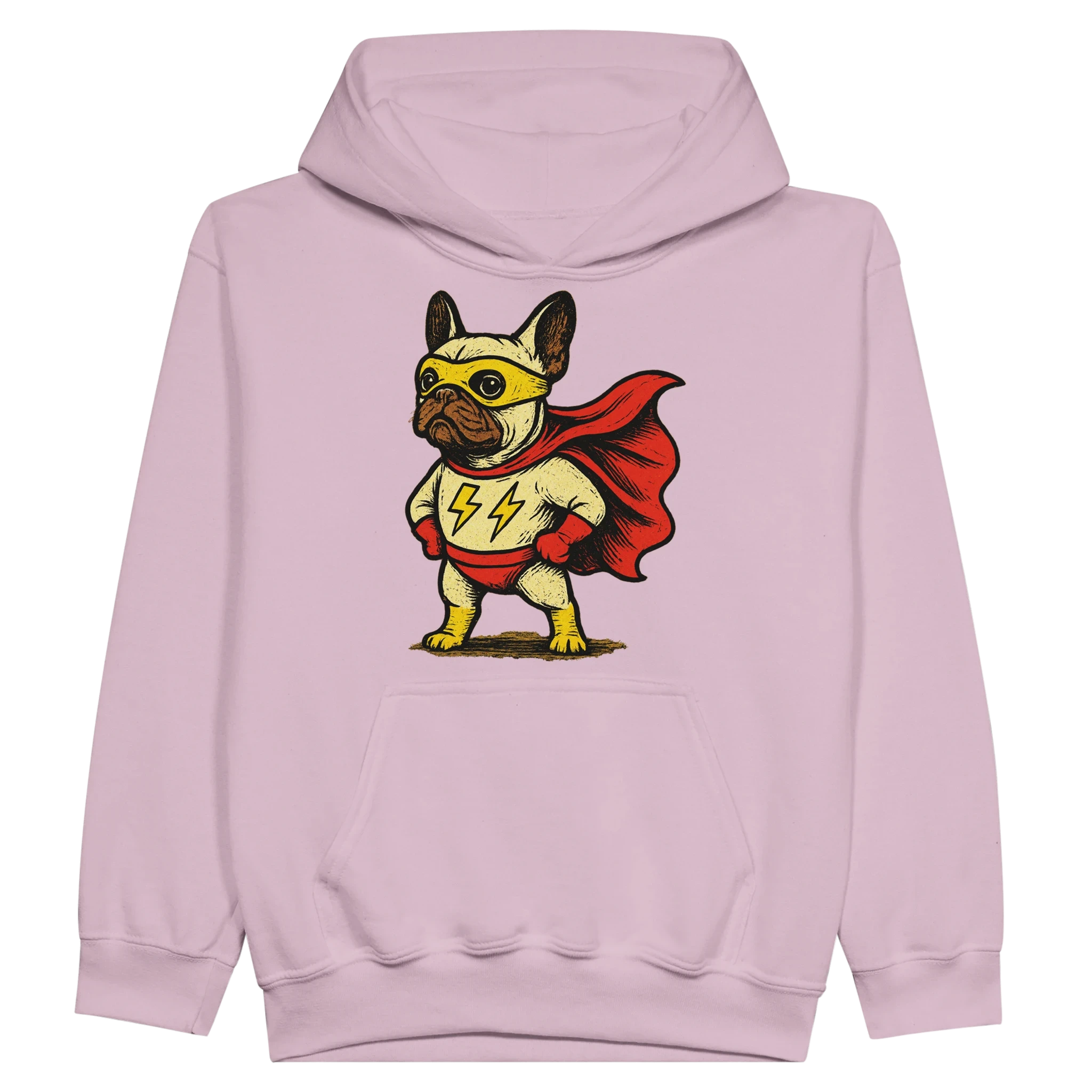 Kids Super Frenchie Hoodie