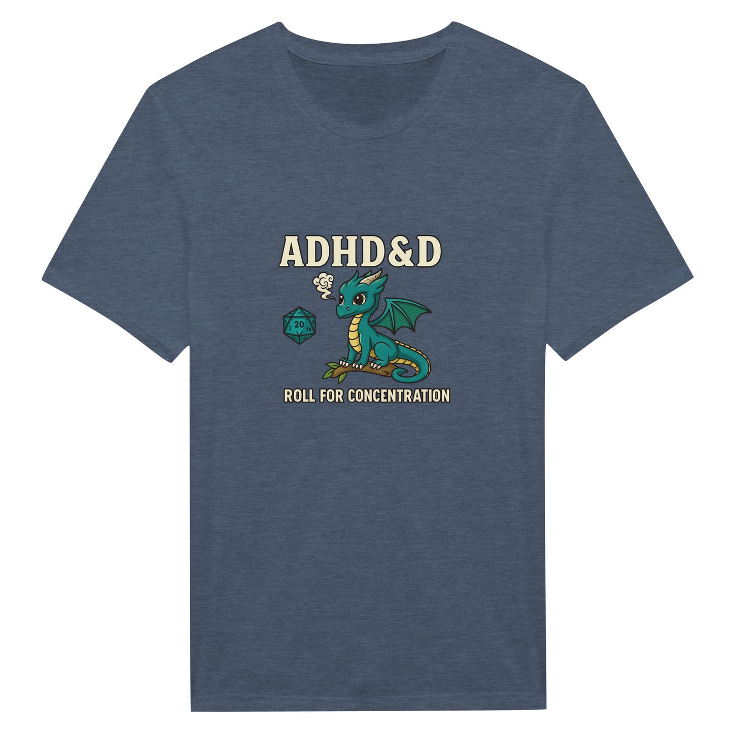 ADHD&D Roll for Concentration Shirt - F4 Custom Prints